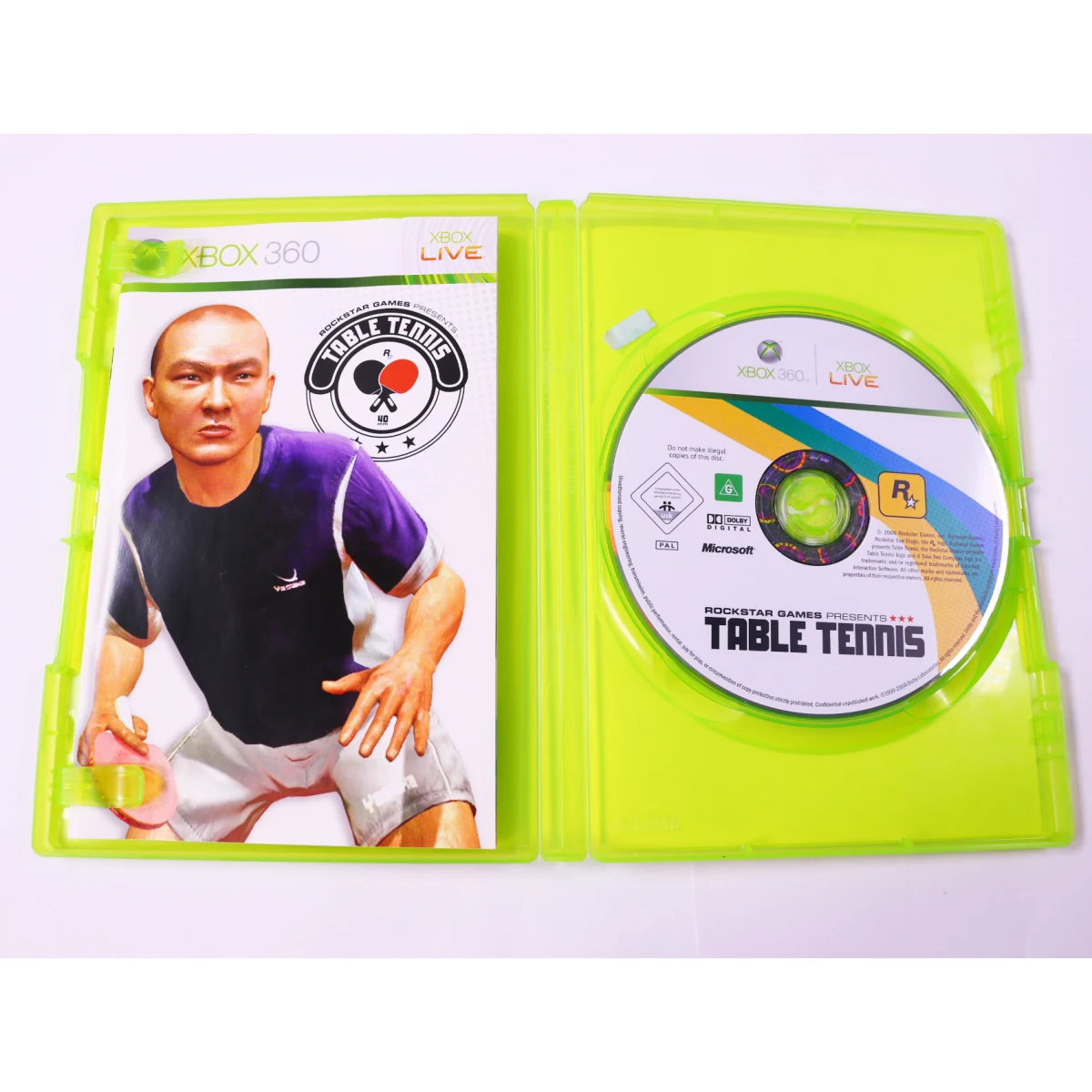 Xbox 360 - Rockstar Games Presents Table Tennis - productfoto 3