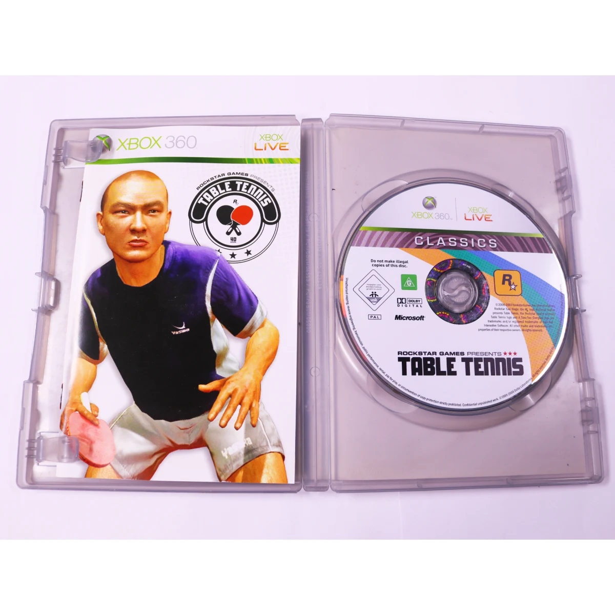 Xbox 360 - Rockstar Games Presents Table Tennis [Classics] - productfoto 3