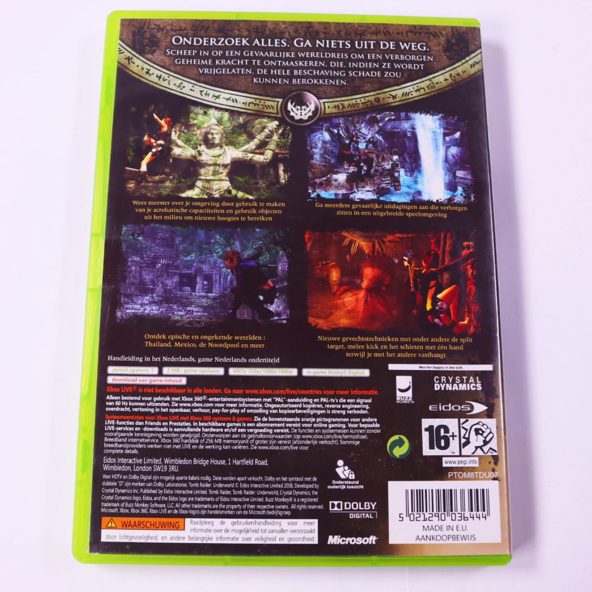 Xbox 360 - Tomb Raider: Underworld - productfoto 2