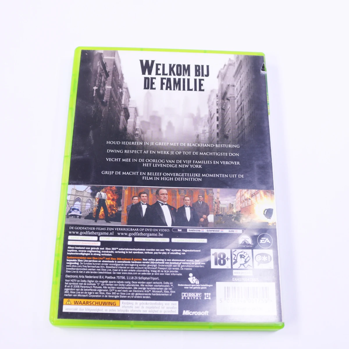 Xbox 360 - The Godfather - productfoto 2