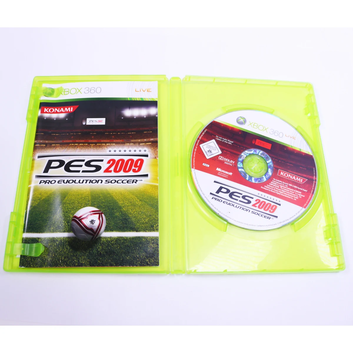 Xbox 360 - Pro Evolution Soccer 2009 - productfoto 3