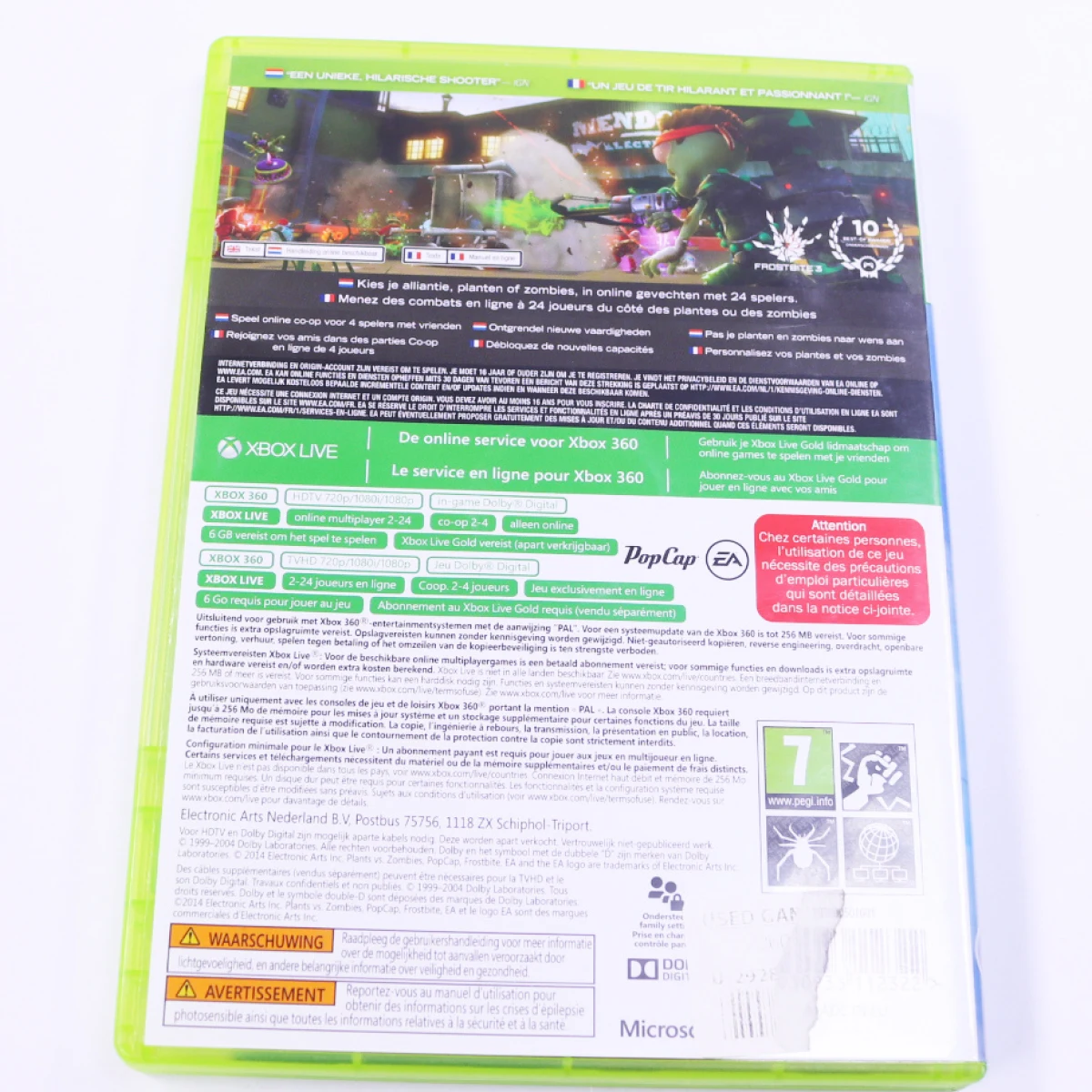 Xbox 360 - Plants vs Zombies: Garden Warfare - productfoto 2