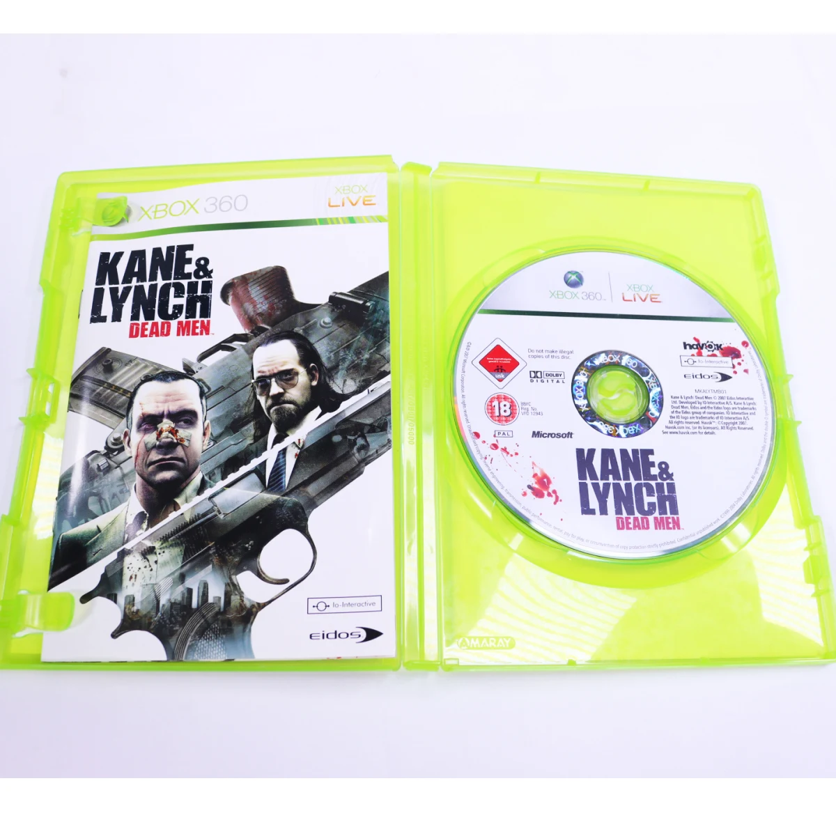 Xbox 360 - Kane & Lynch: Dead Men - IO Interactive - productfoto 3
