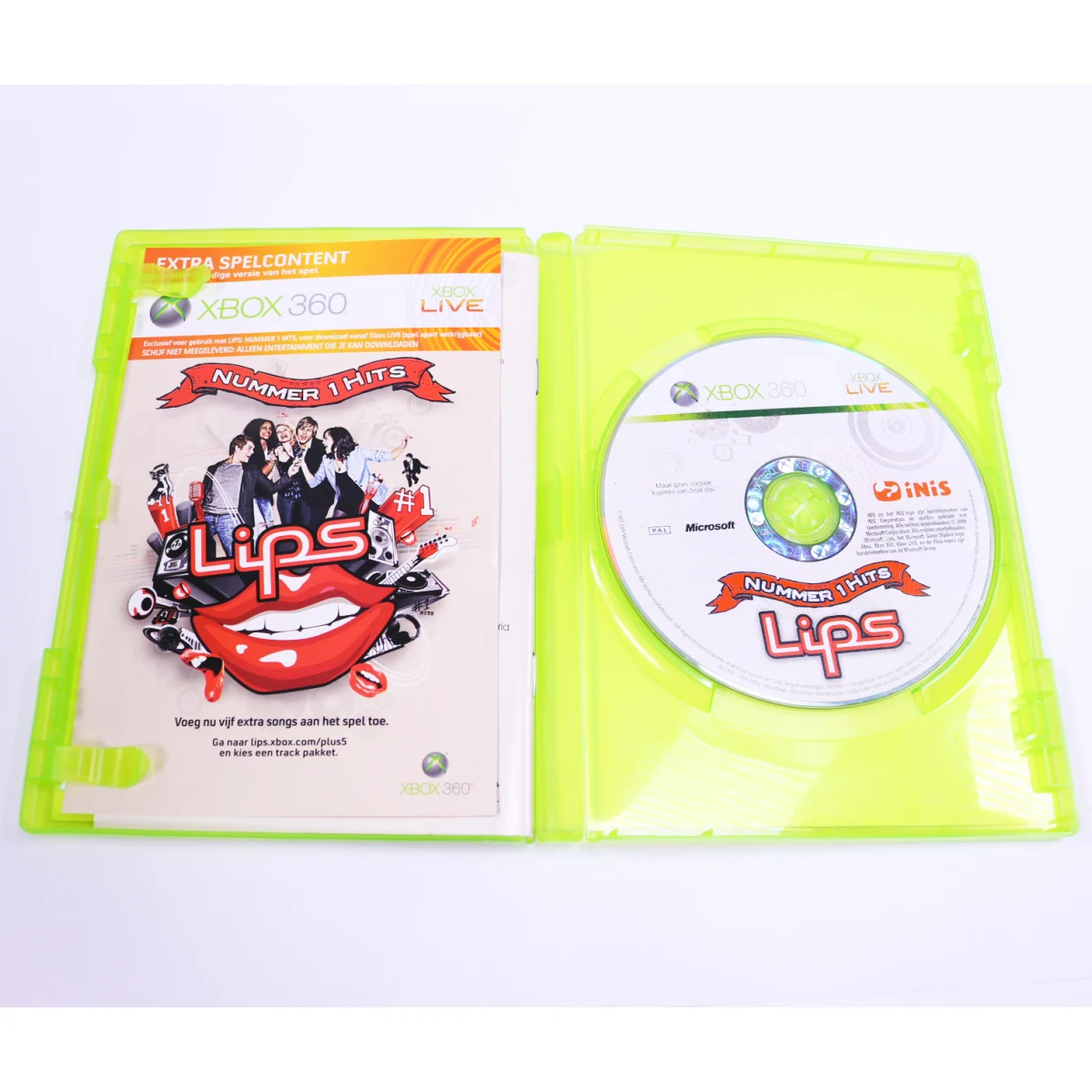 Xbox 360 - Lips: Number One Hits - iNiS - productfoto 3