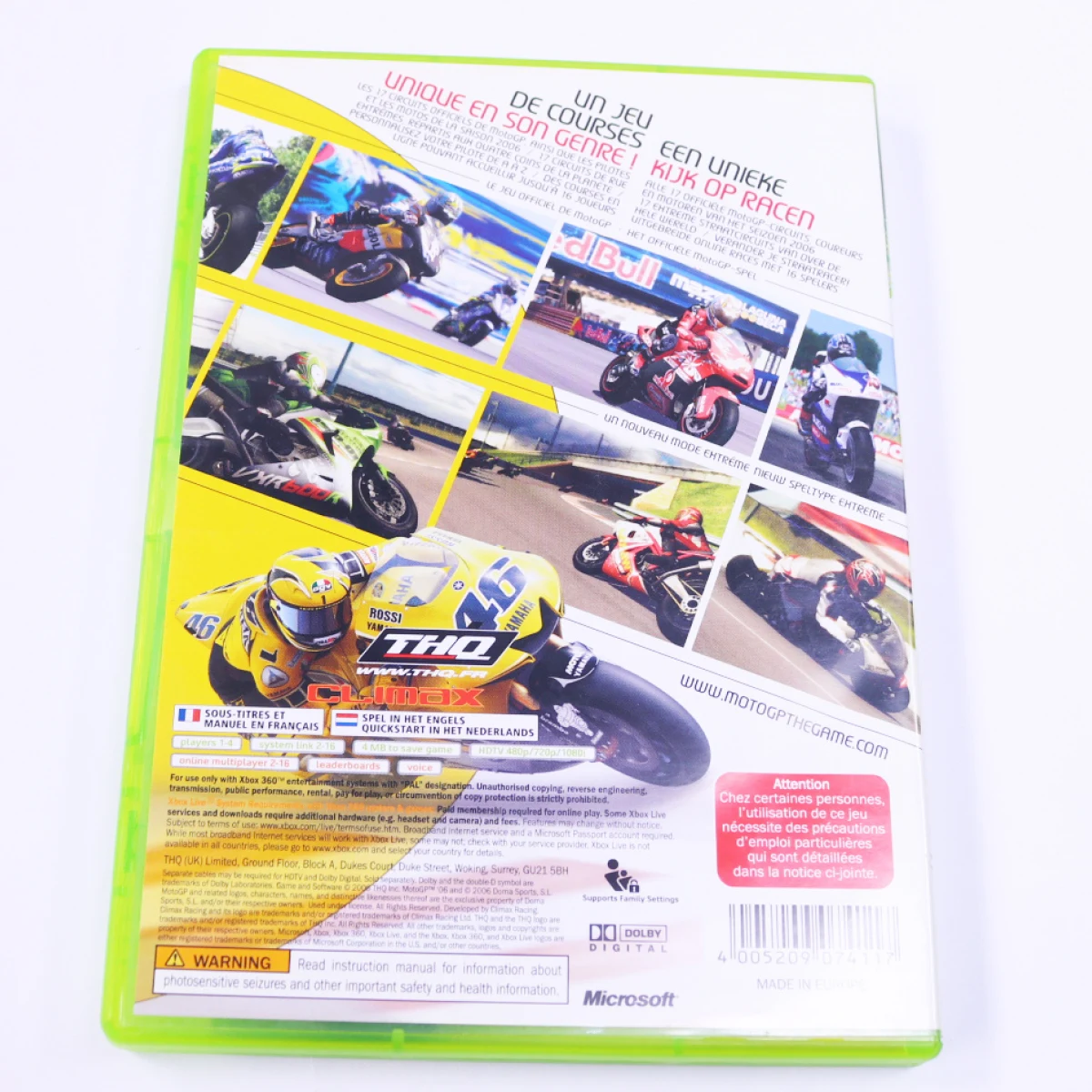 Xbox 360 - MotoGP '06 - productfoto 2