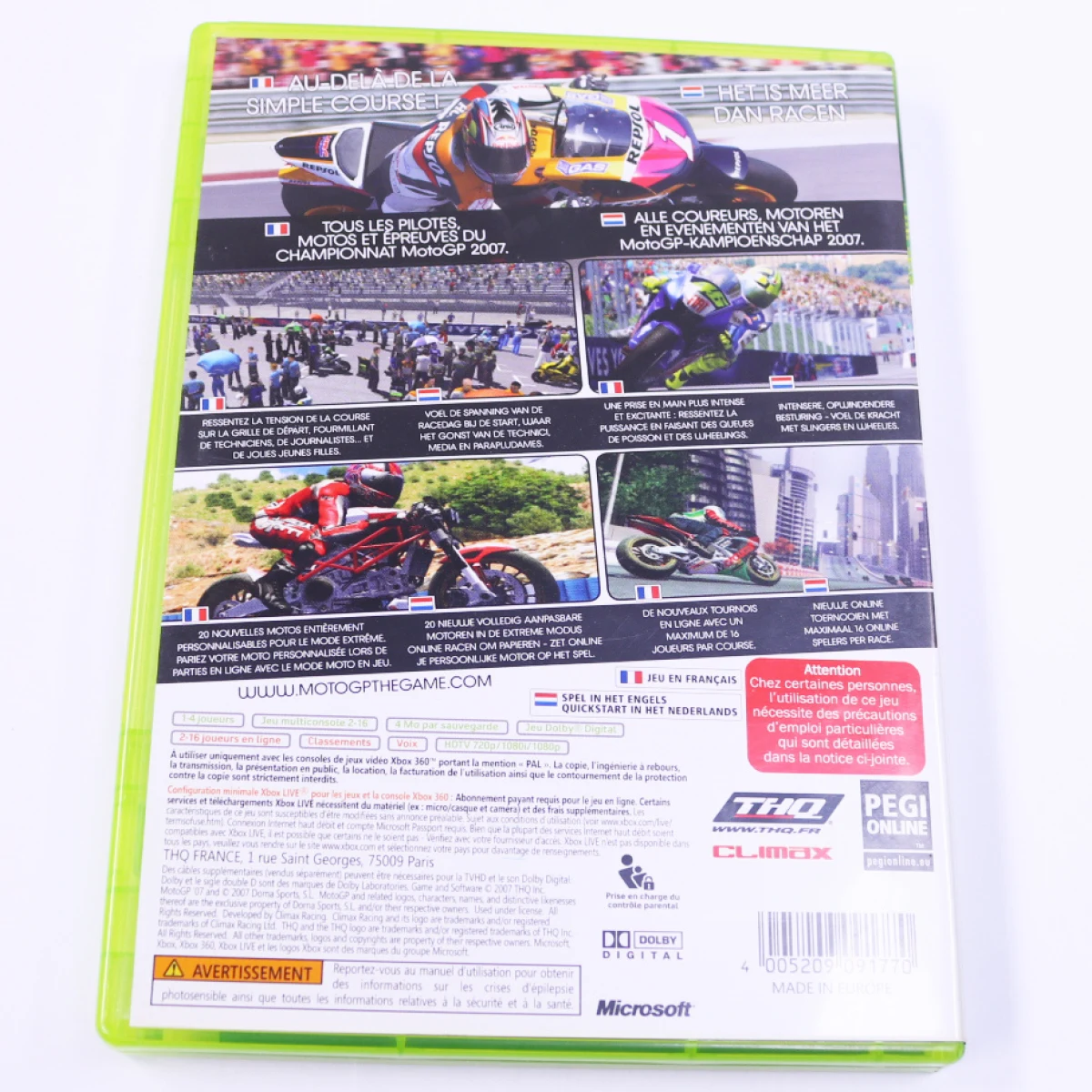 Xbox 360 - MotoGP '07 - productfoto 2