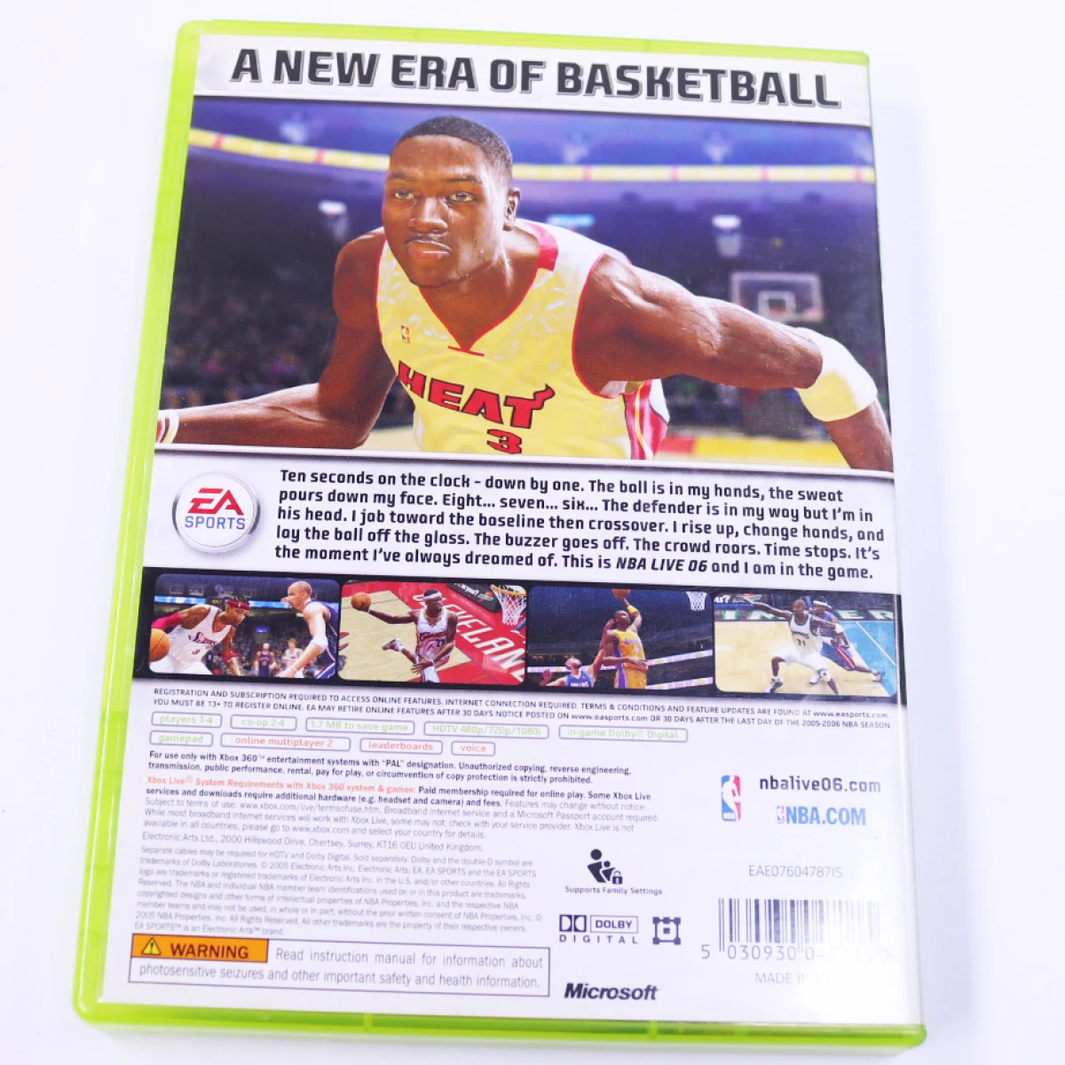Xbox 360 - NBA Live 06 - productfoto 2