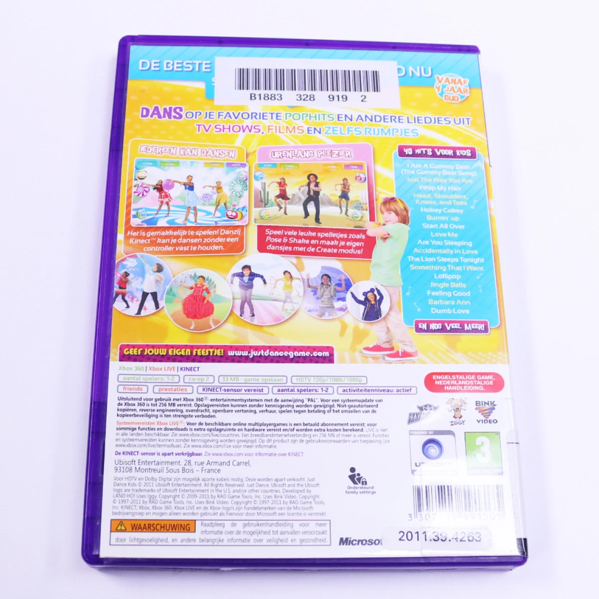Xbox 360 - Just Dance Kids - productfoto 2