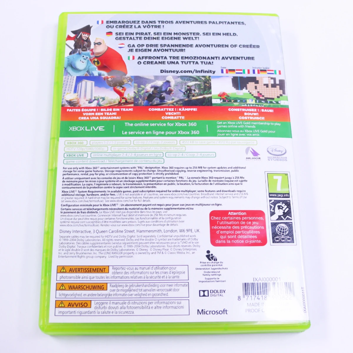 Xbox 360 - Disney Infinity - productfoto 2