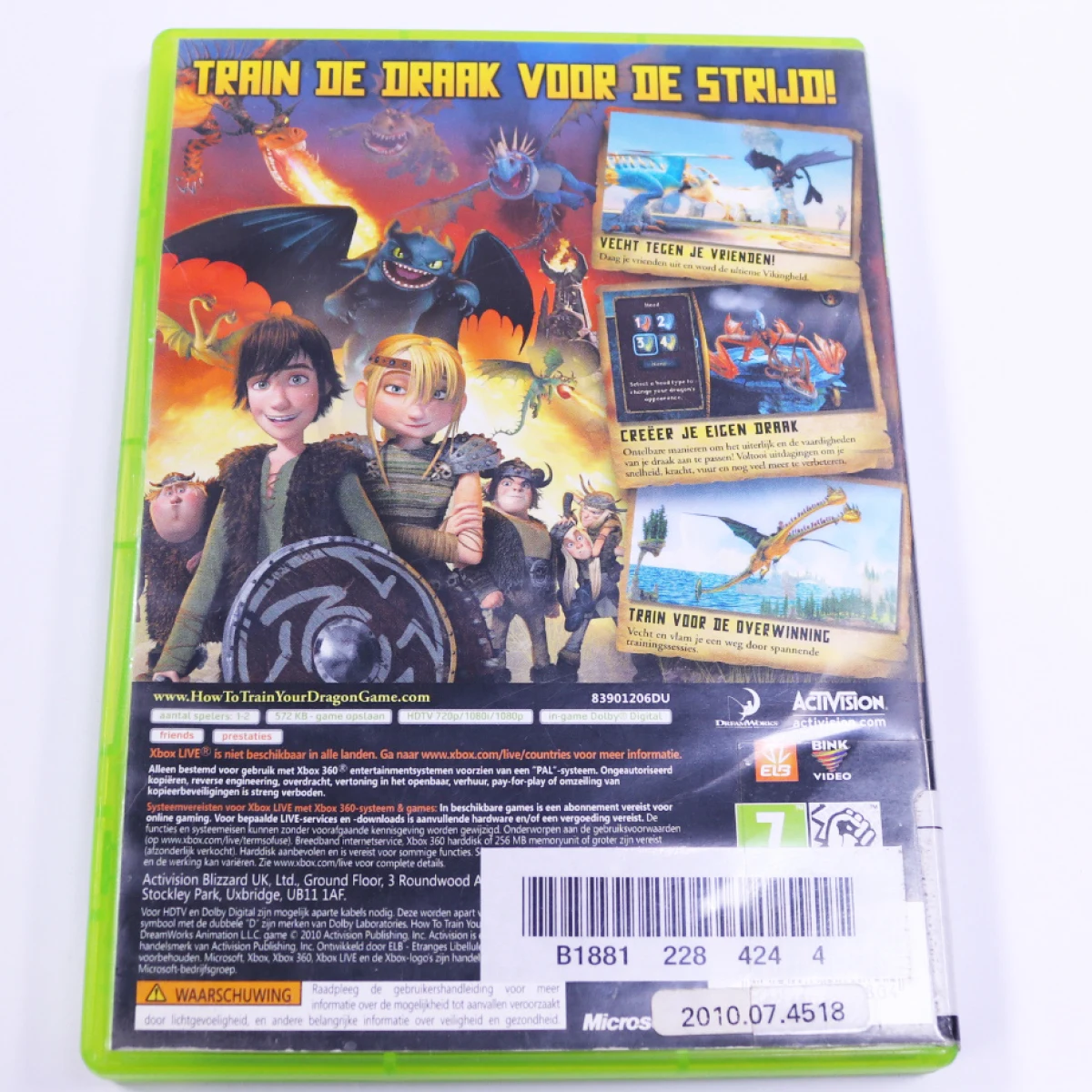 Xbox 360 - How to Train Your Dragon - productfoto 2