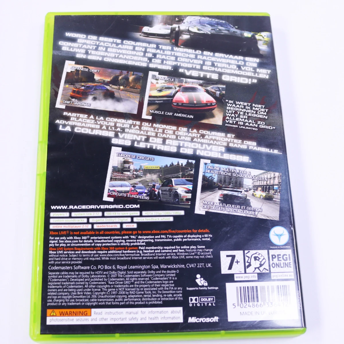 Xbox 360 - Grid - productfoto 2
