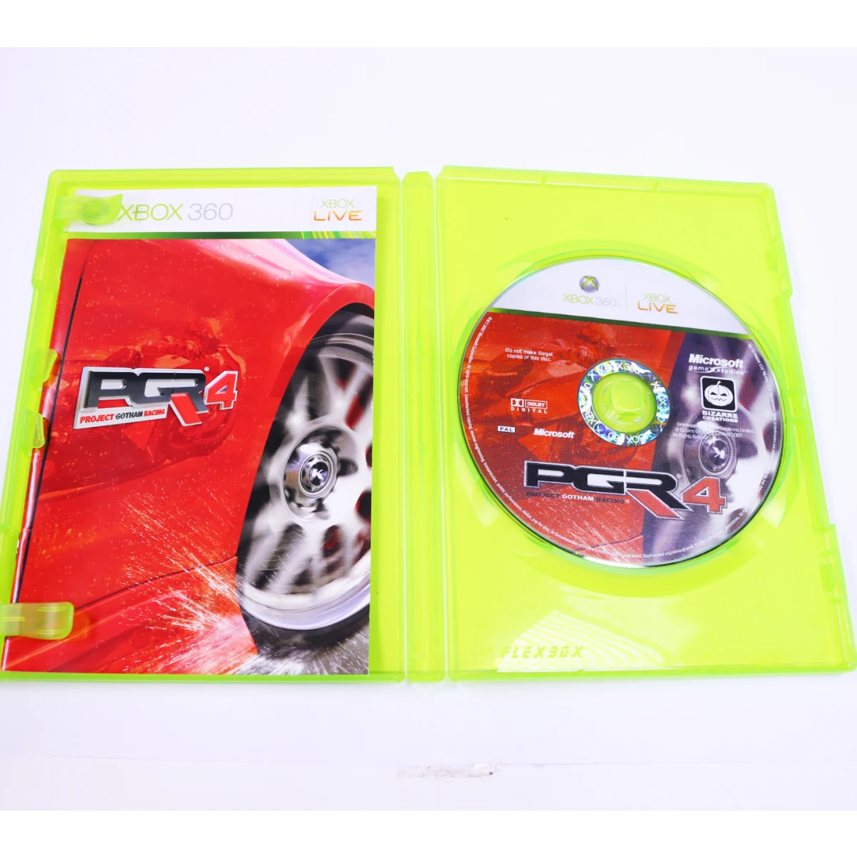 Xbox 360 - Gears of War / Project Gotham Racing 4 - productfoto 4
