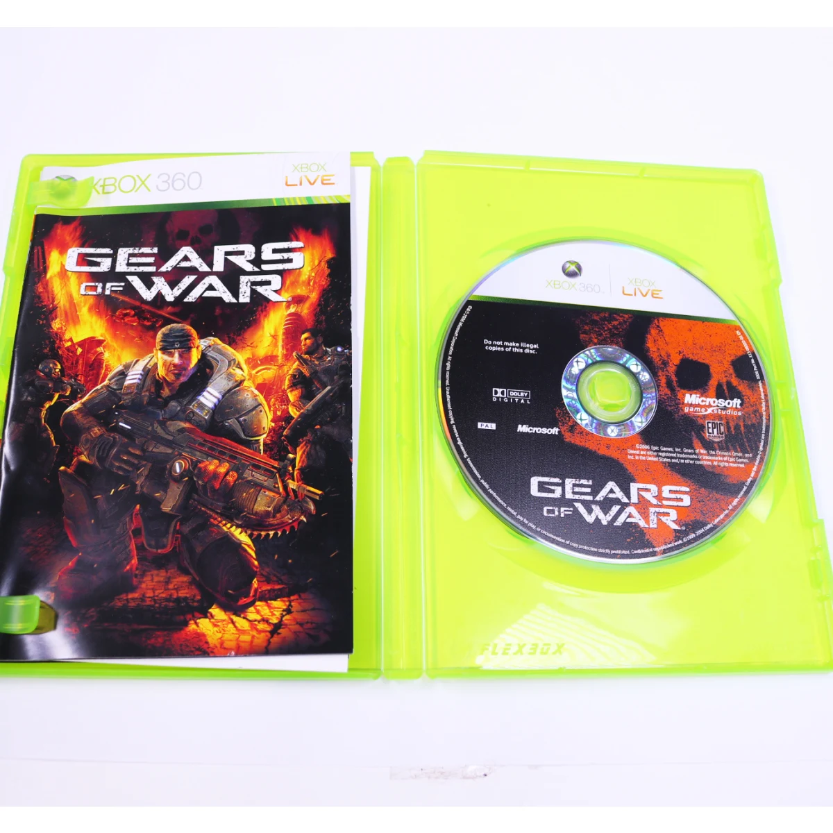 Xbox 360 - Gears of War / Project Gotham Racing 4 - productfoto 3
