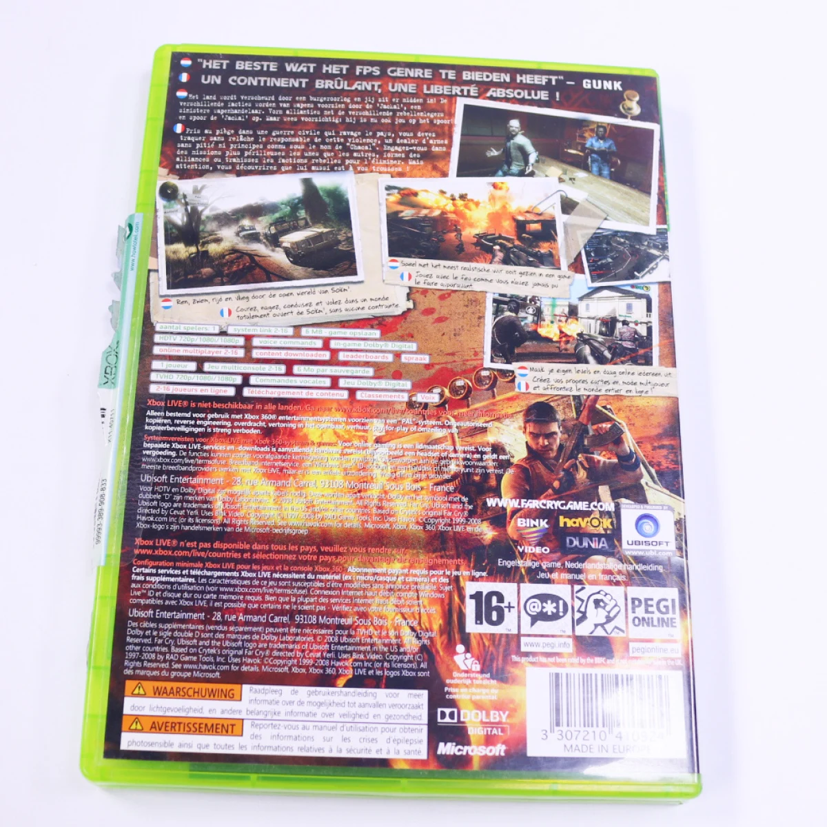 Xbox 360 - Far Cry 2 - productfoto 2