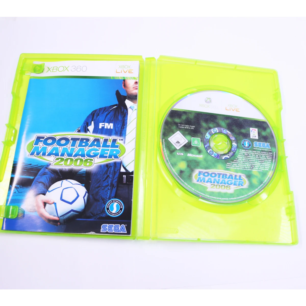 Xbox 360 - Football Manager 2006 - productfoto 3