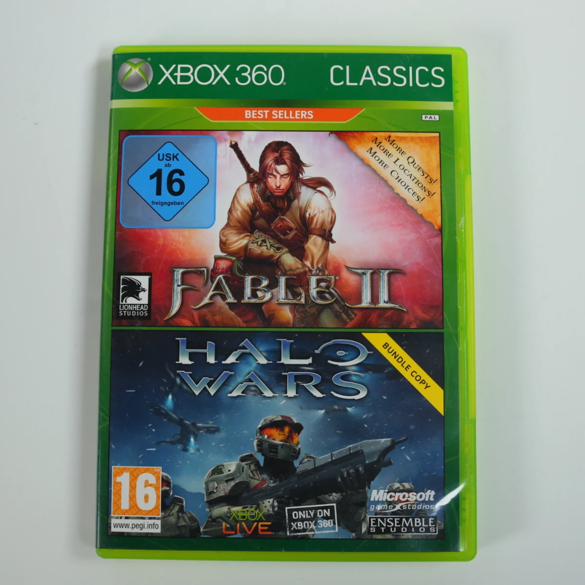 Xbox 360 - Fable II & Halo Wars [Classics]