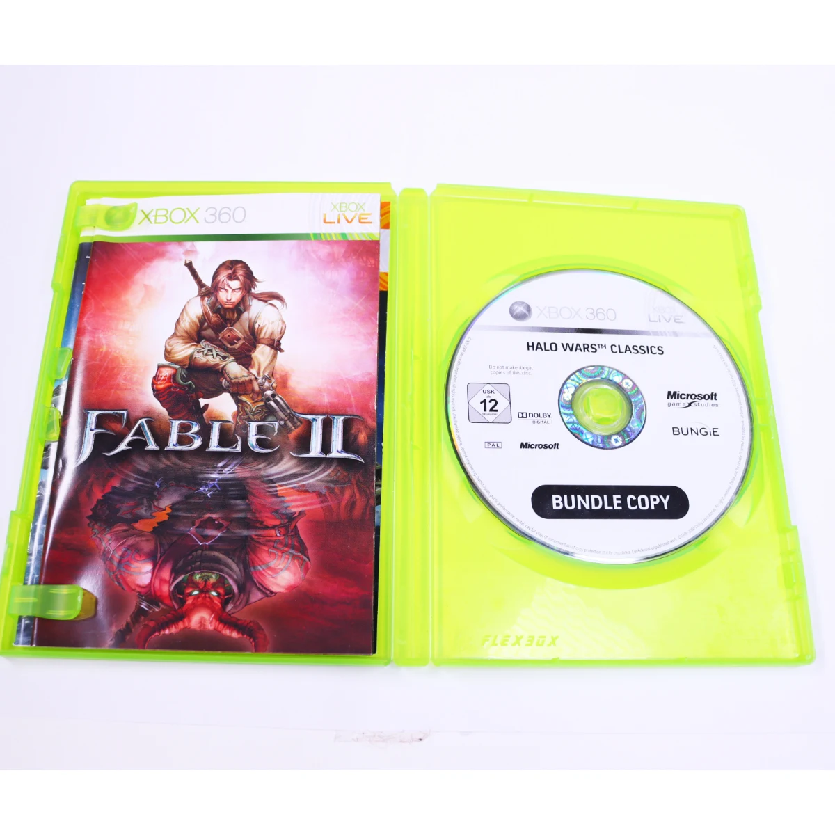 Xbox 360 - Fable II & Halo Wars [Classics] - productfoto 2