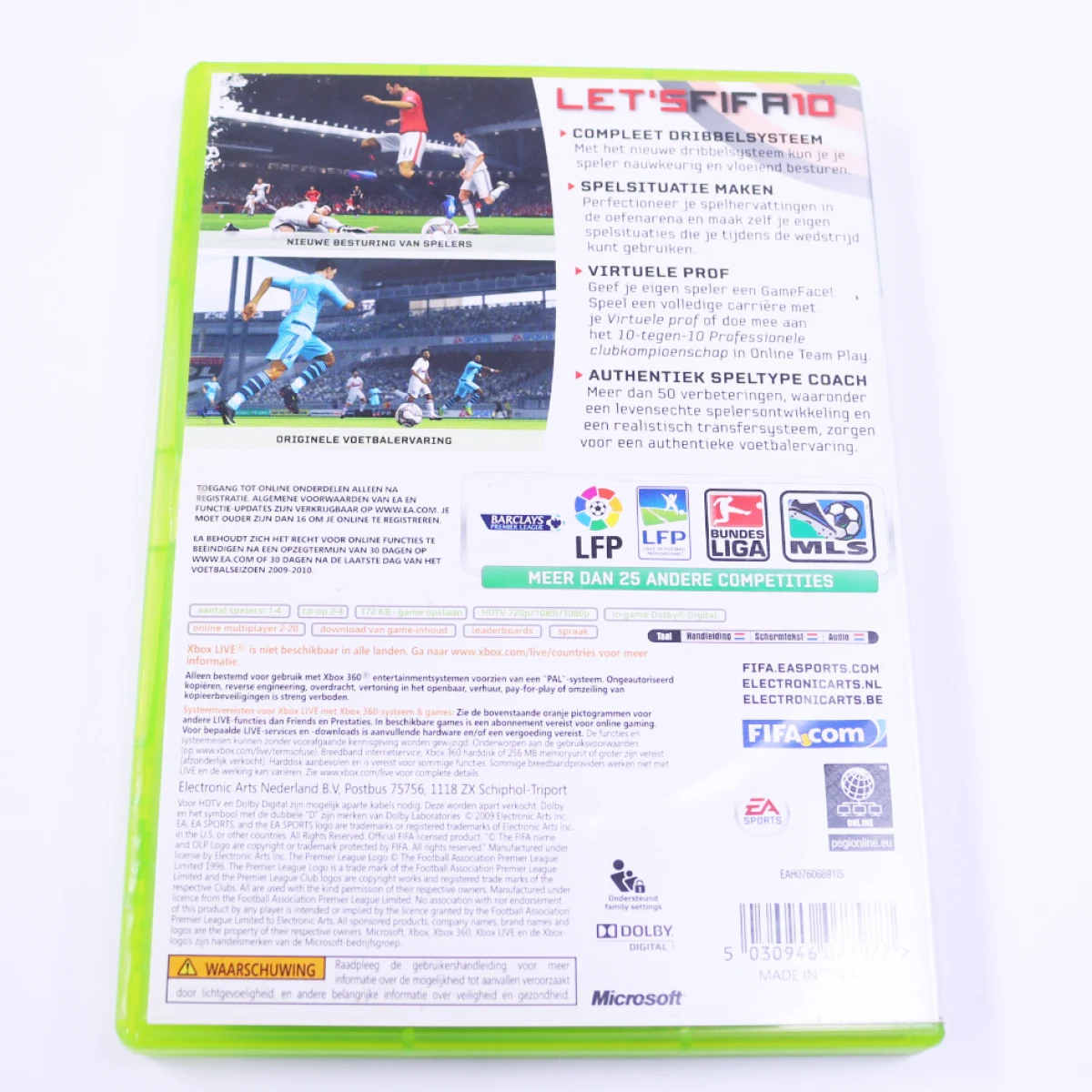 Xbox 360 - FIFA Soccer 10 - Electronic Arts - productfoto 2