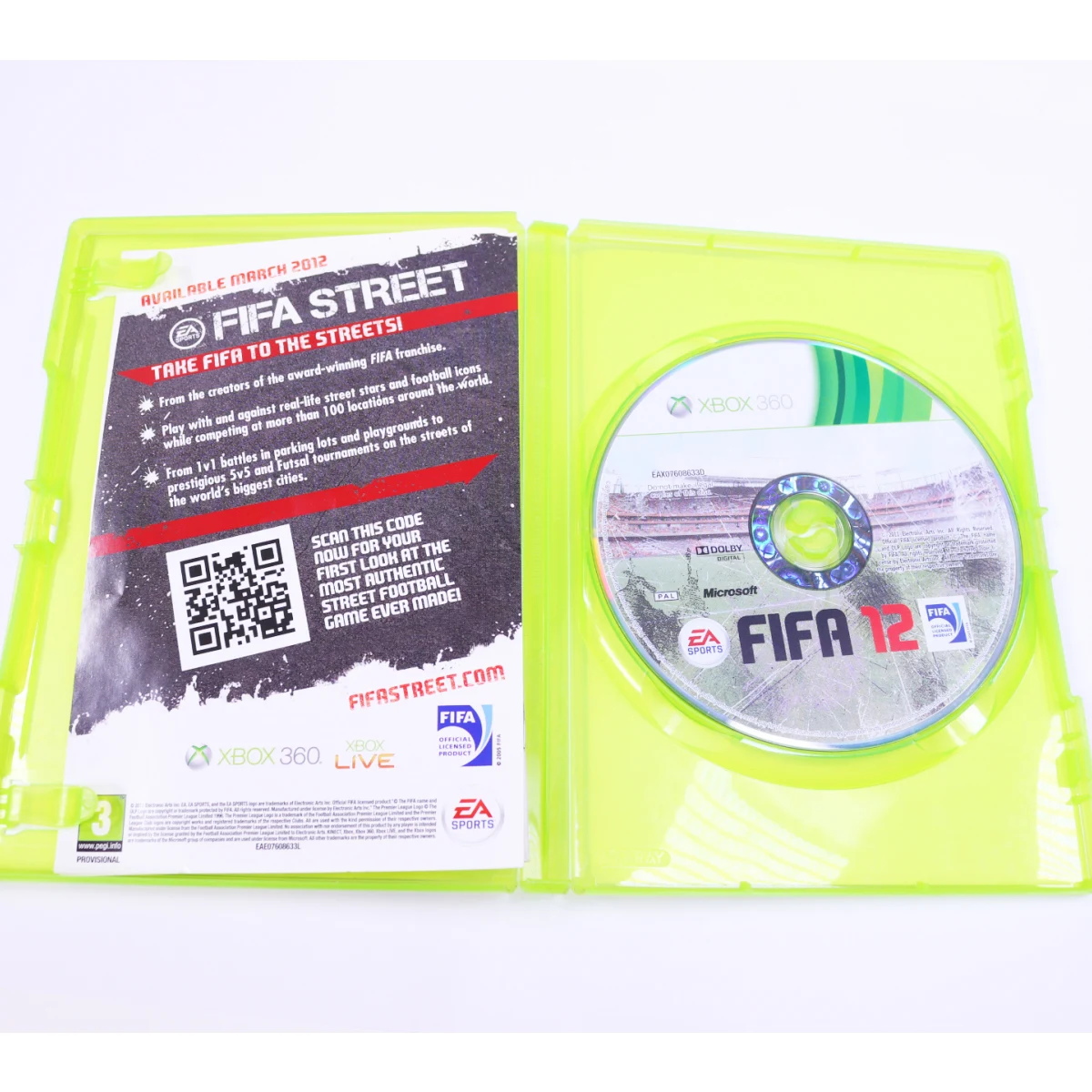 Xbox 360 - FIFA Soccer 12 - productfoto 3