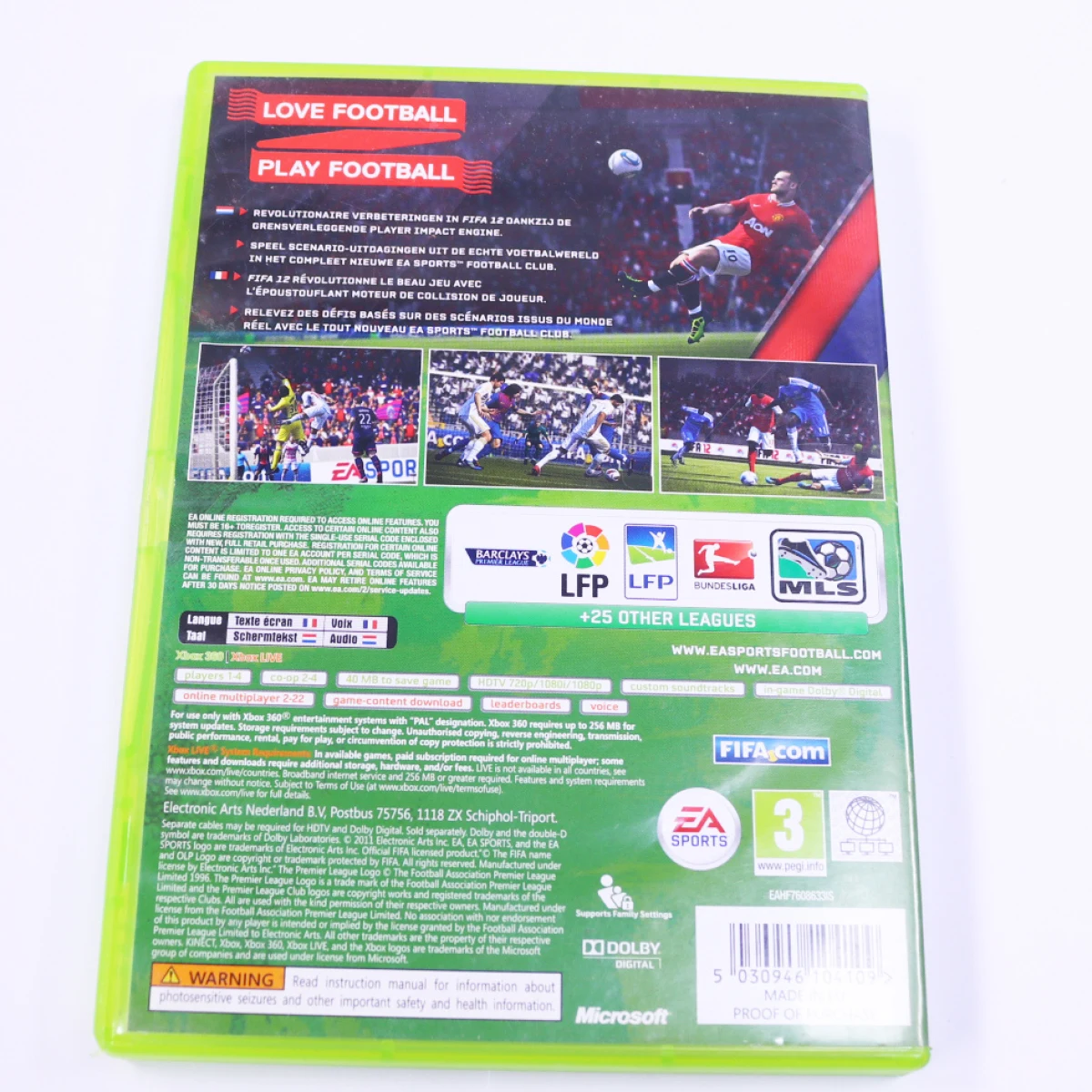 Xbox 360 - FIFA Soccer 12 - productfoto 2