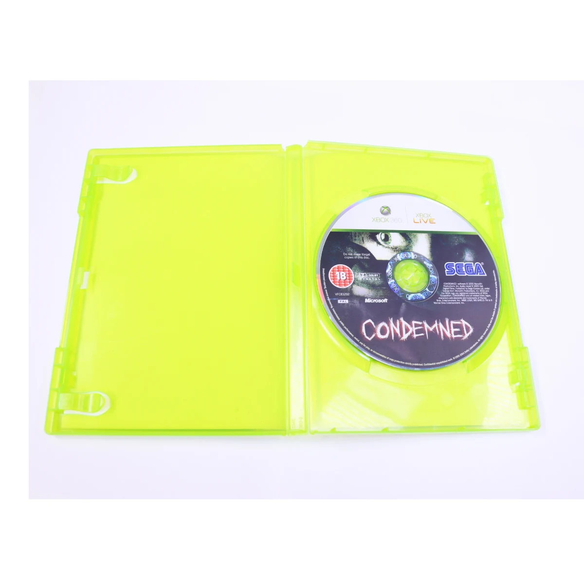 Xbox 360 - Condemned: Criminal Origins [No Manual] - productfoto 3