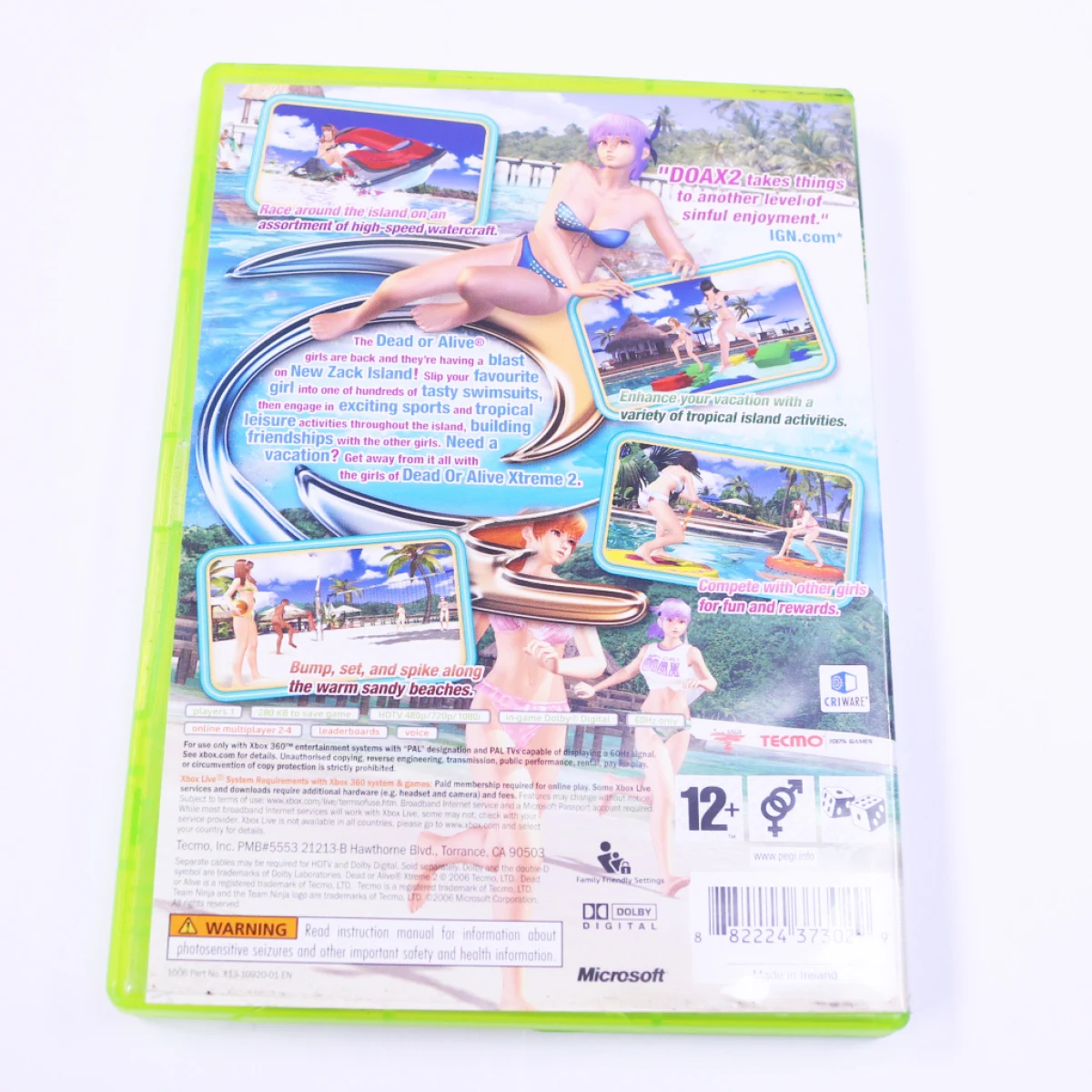 Xbox 360 - Dead or Alive Xtreme 2 - productfoto 2