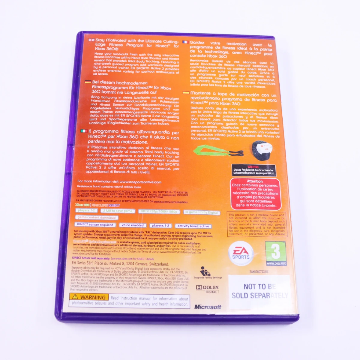 Xbox 360 - EA Sports Active 2 - productfoto 2