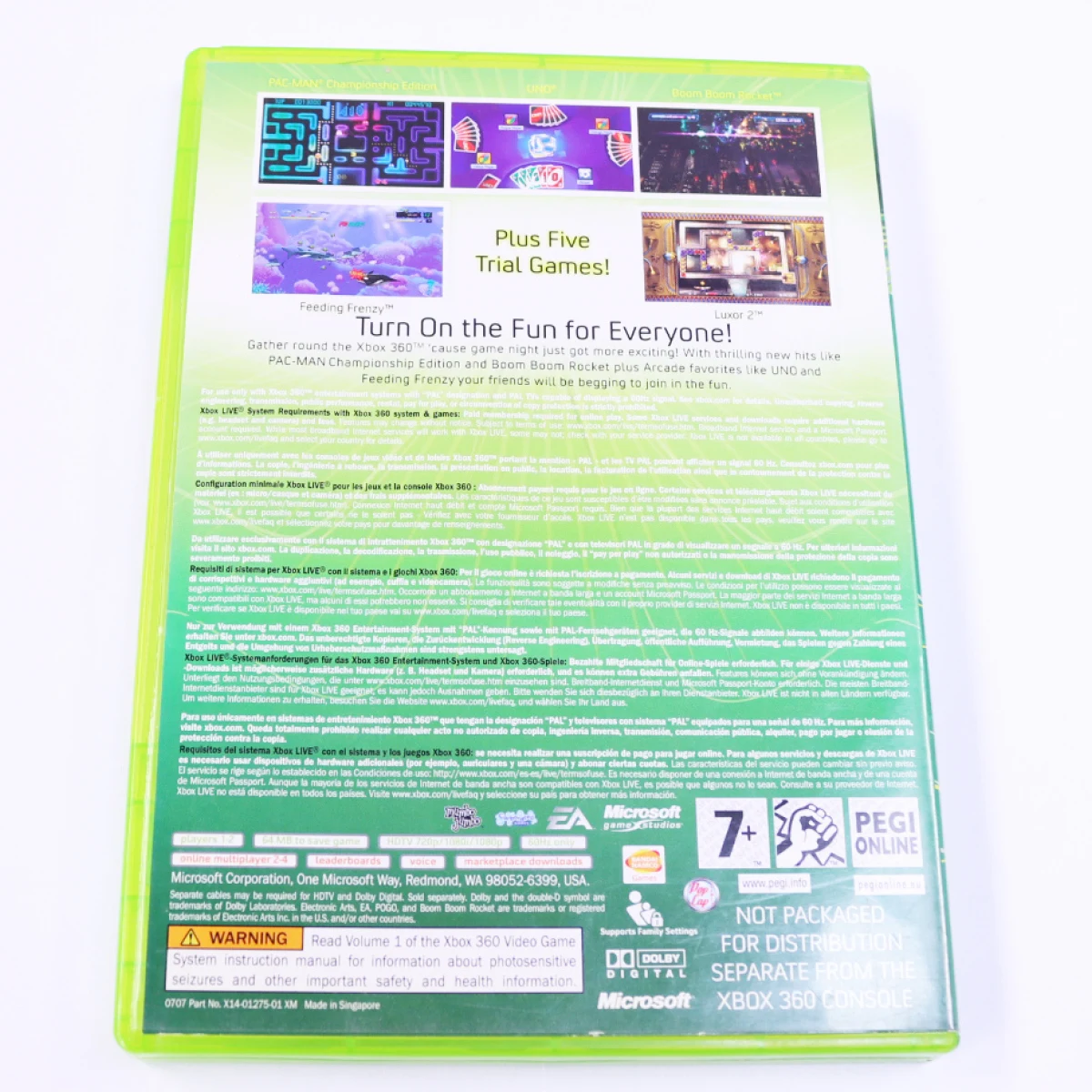 Xbox 360 - Xbox Live Arcade [No Manual] - productfoto 2