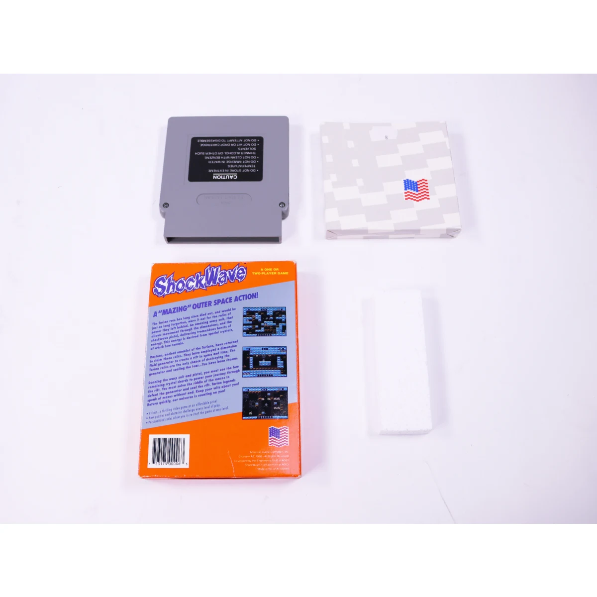 NES - ShockWave - USA - Boxed - productfoto 2