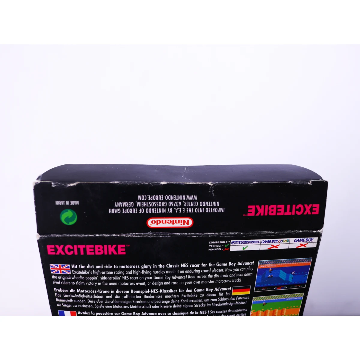 Game Boy Advance - Excitebike NES Classics - Boxed CIB - productfoto 7