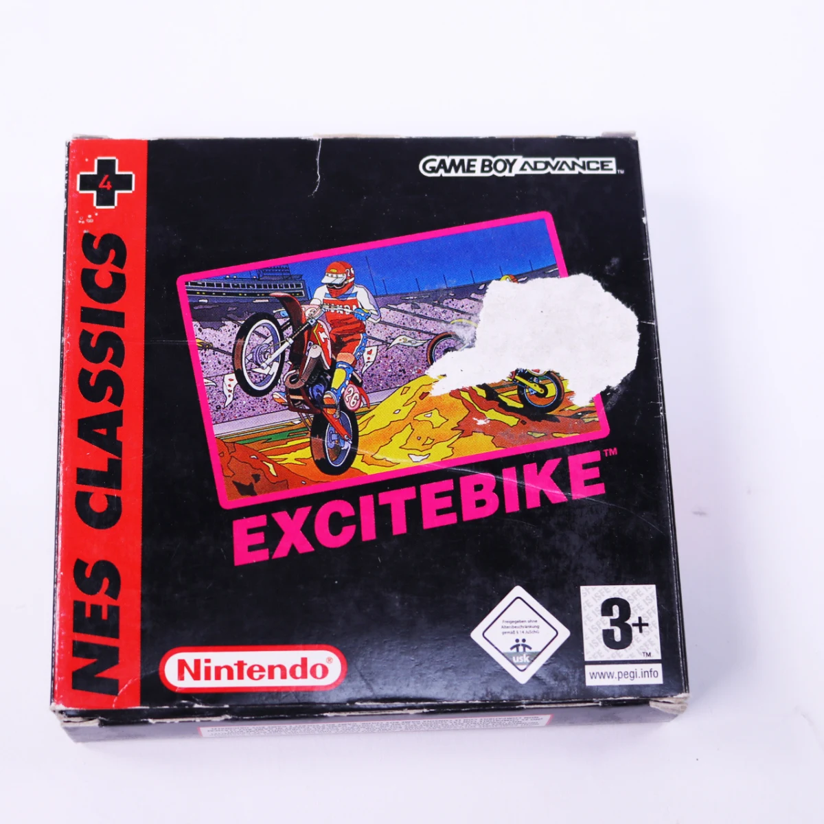 Game Boy Advance - Excitebike NES Classics - Boxed CIB - productfoto 3