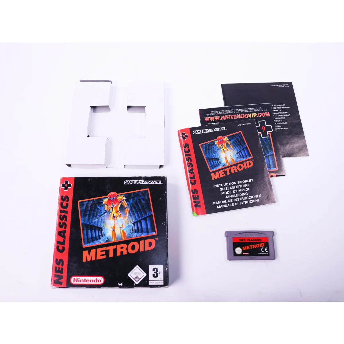 Game Boy Advance - Metroid NES Classics - Boxed CIB