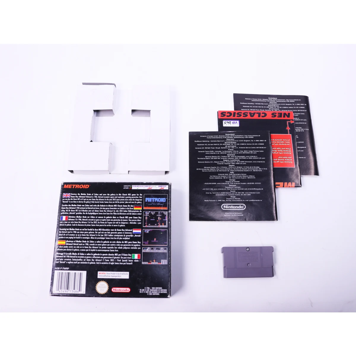 Game Boy Advance - Metroid NES Classics - Boxed CIB - productfoto 2