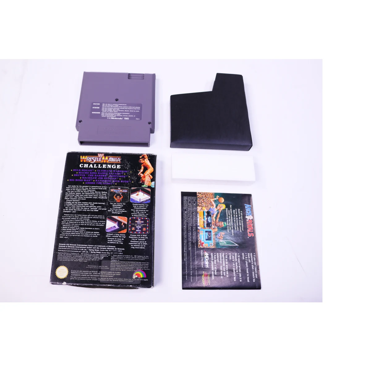 NES - WWF Wrestlemania Challenge - Boxed CIB - productfoto 2