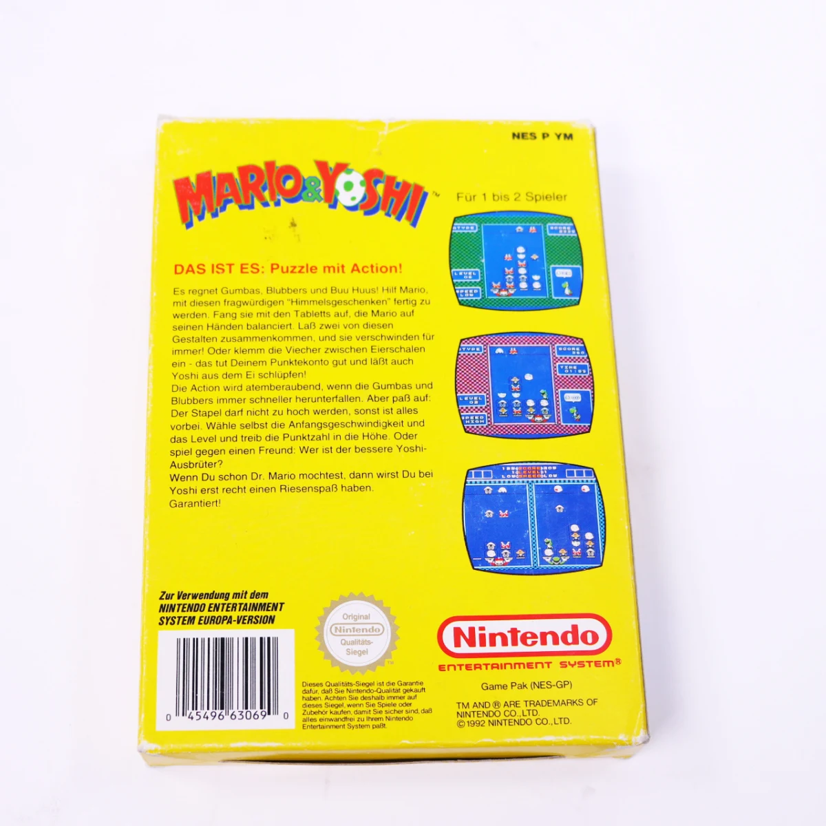 NES - Mario & Yoshi - Boxed CIB - productfoto 4