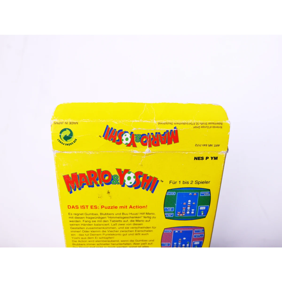 NES - Mario & Yoshi - Boxed CIB - productfoto 7