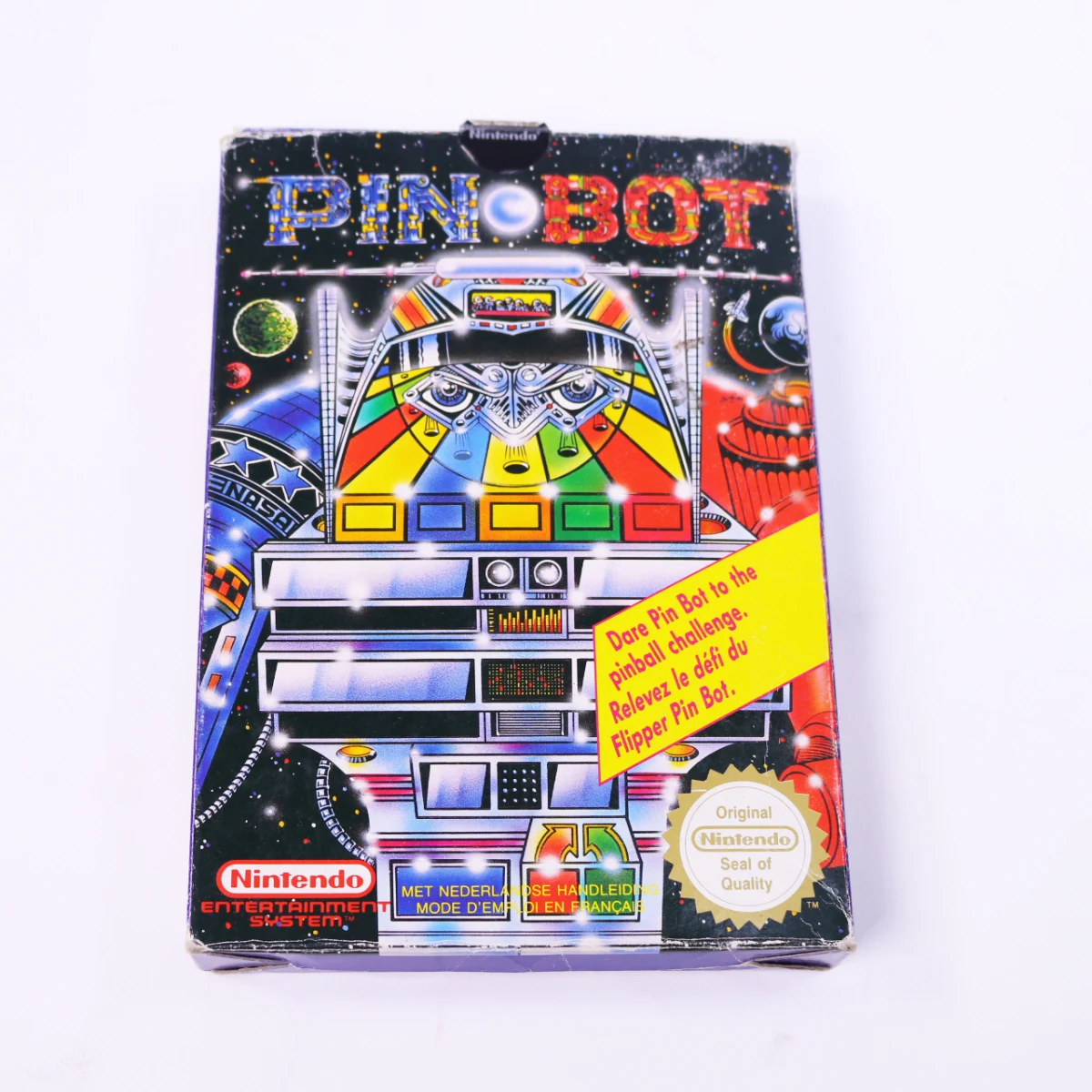NES - Pin-Bot - Boxed CIB - productfoto 3