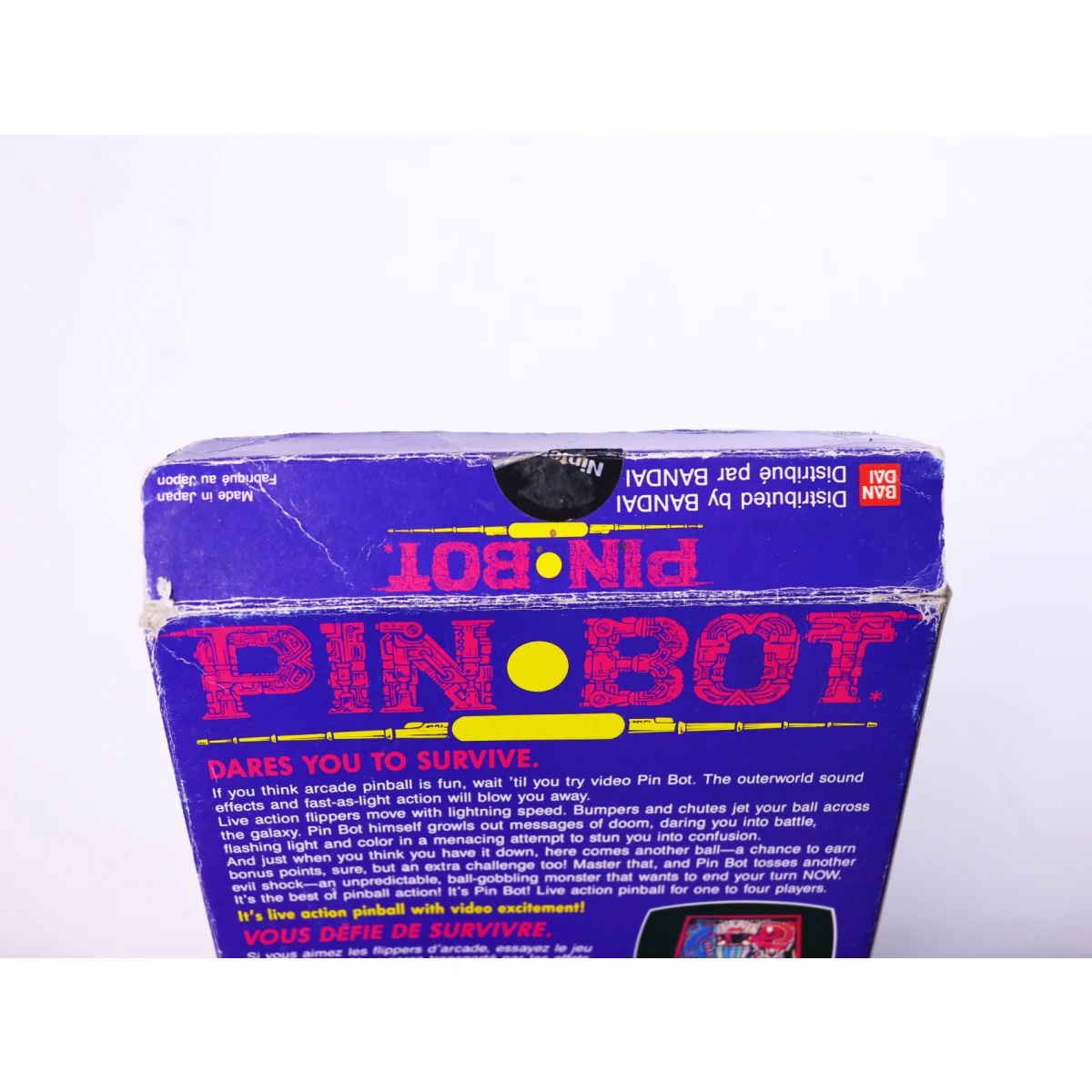 NES - Pin-Bot - Boxed CIB - productfoto 7