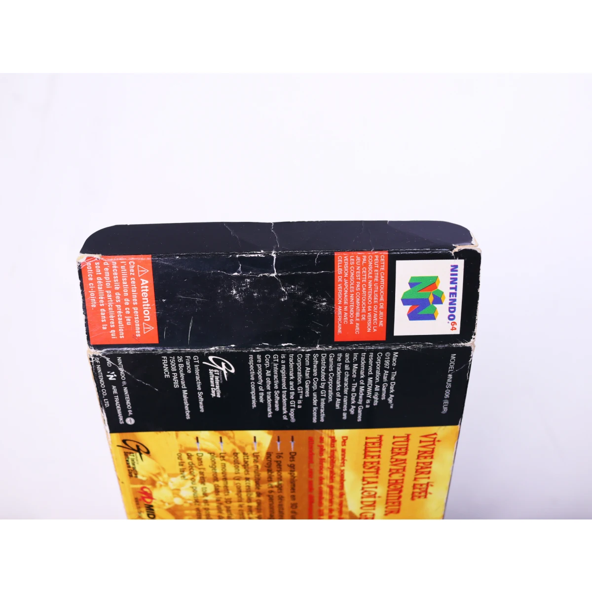 N64 - Mace: The Dark Age - Boxed CIB - productfoto 6
