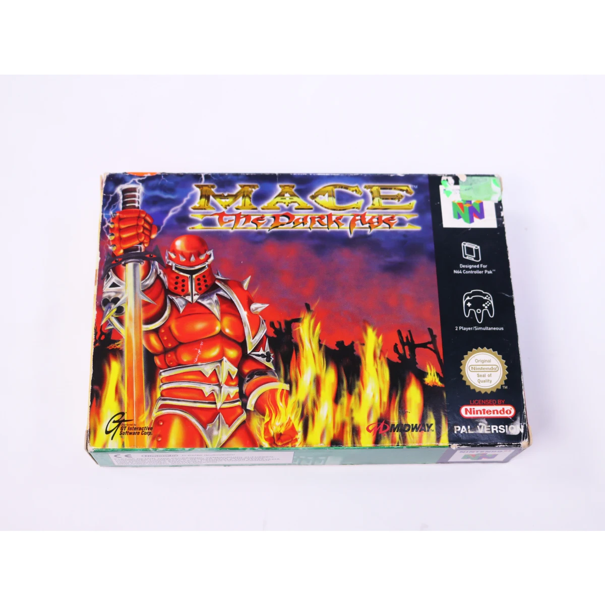 N64 - Mace: The Dark Age - Boxed CIB - productfoto 3
