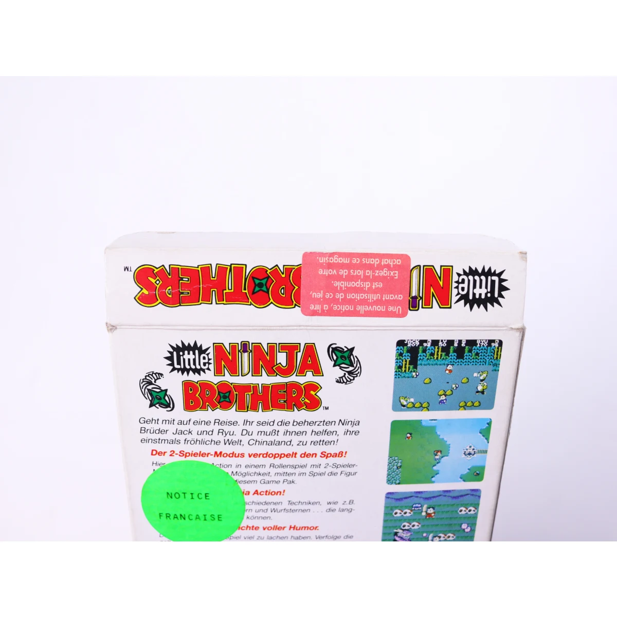 NES - Little Ninja Brothers - Boxed CIB - productfoto 6