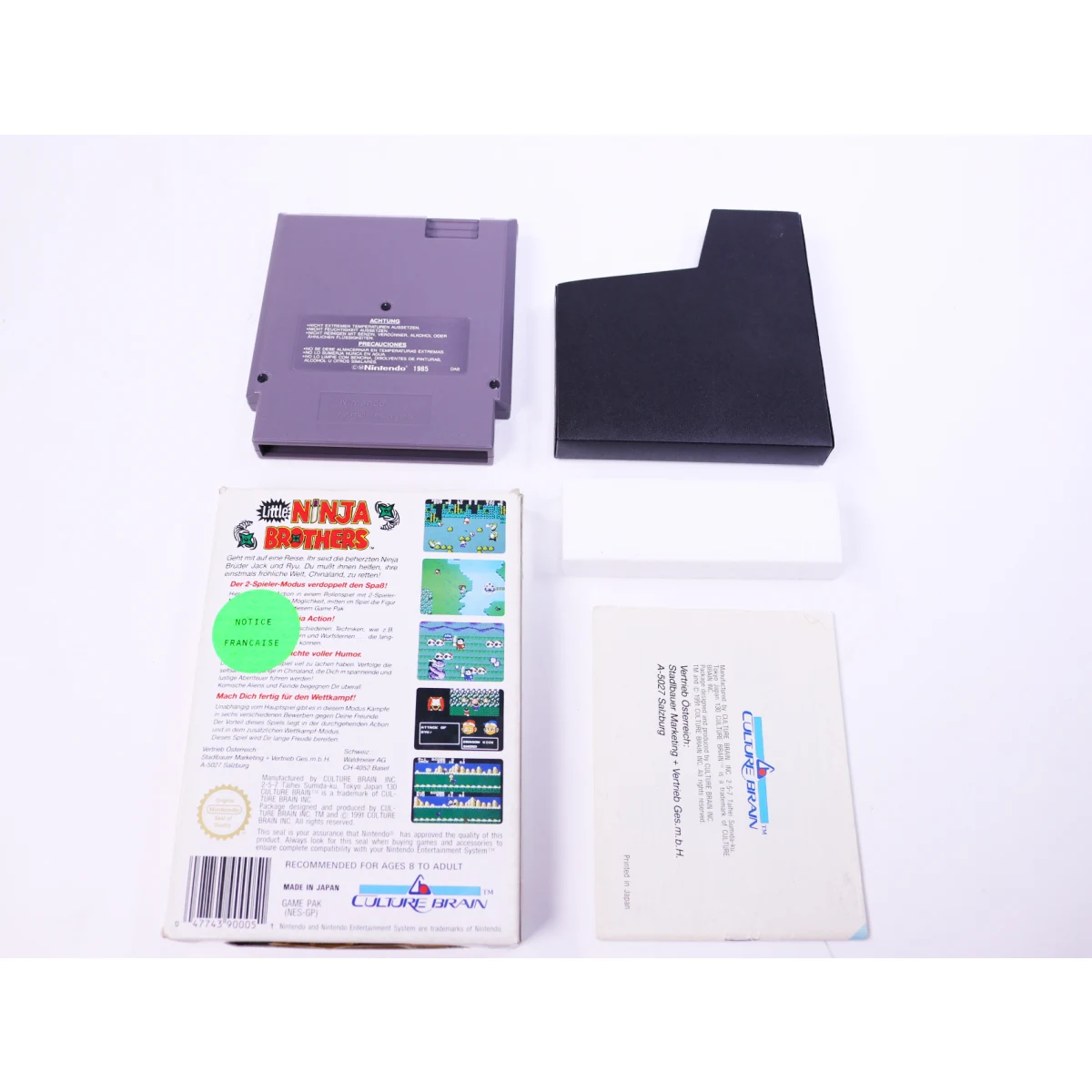 NES - Little Ninja Brothers - Boxed CIB - productfoto 2