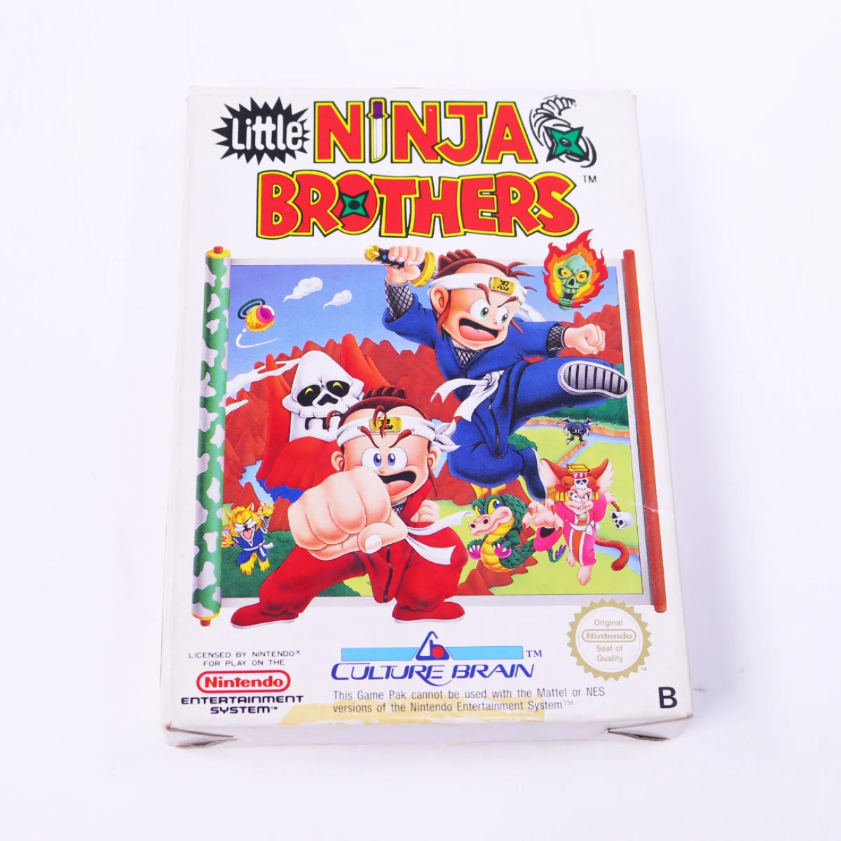 NES - Little Ninja Brothers - Boxed CIB - productfoto 3