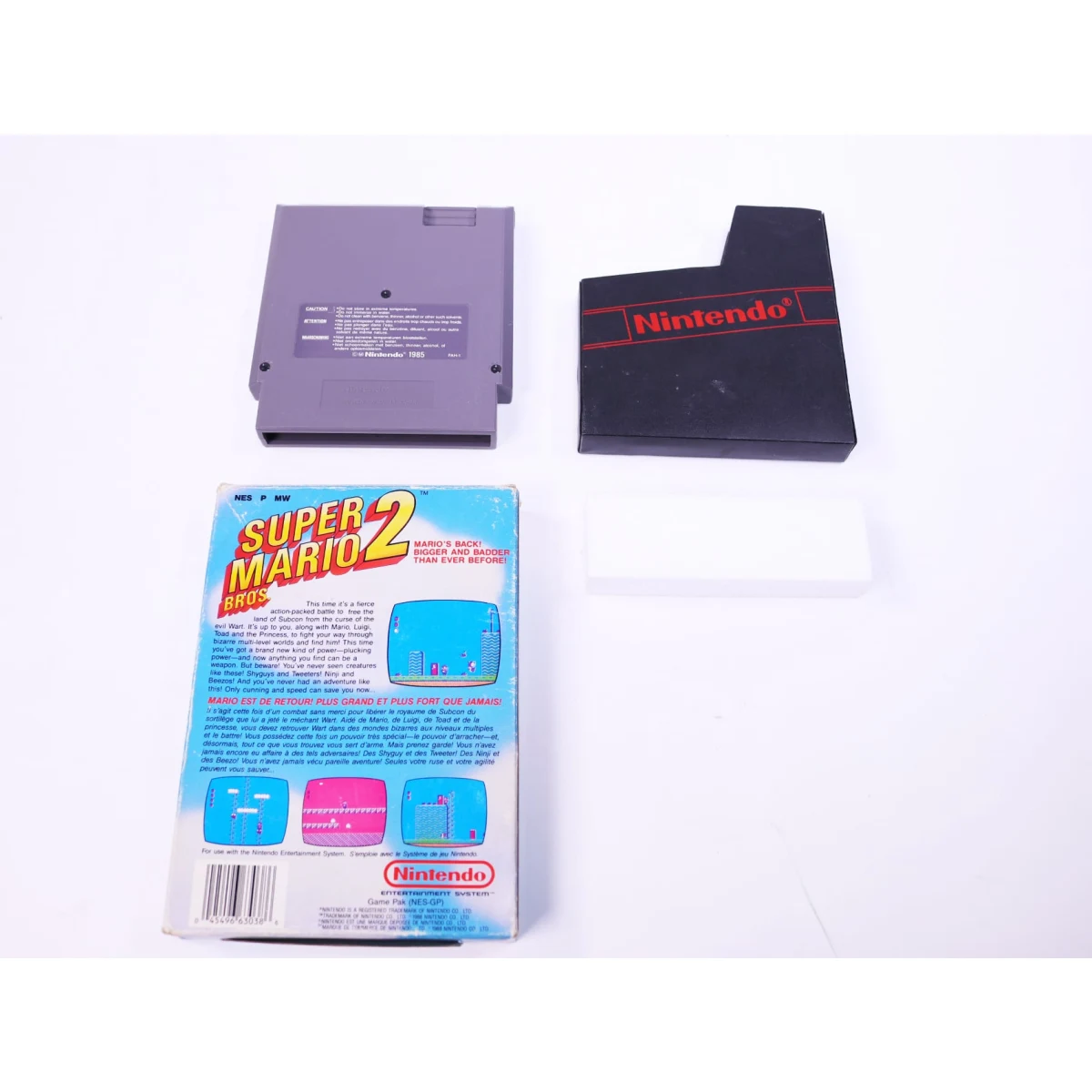 NES - Super Mario Bros 2 - Boxed - productfoto 2