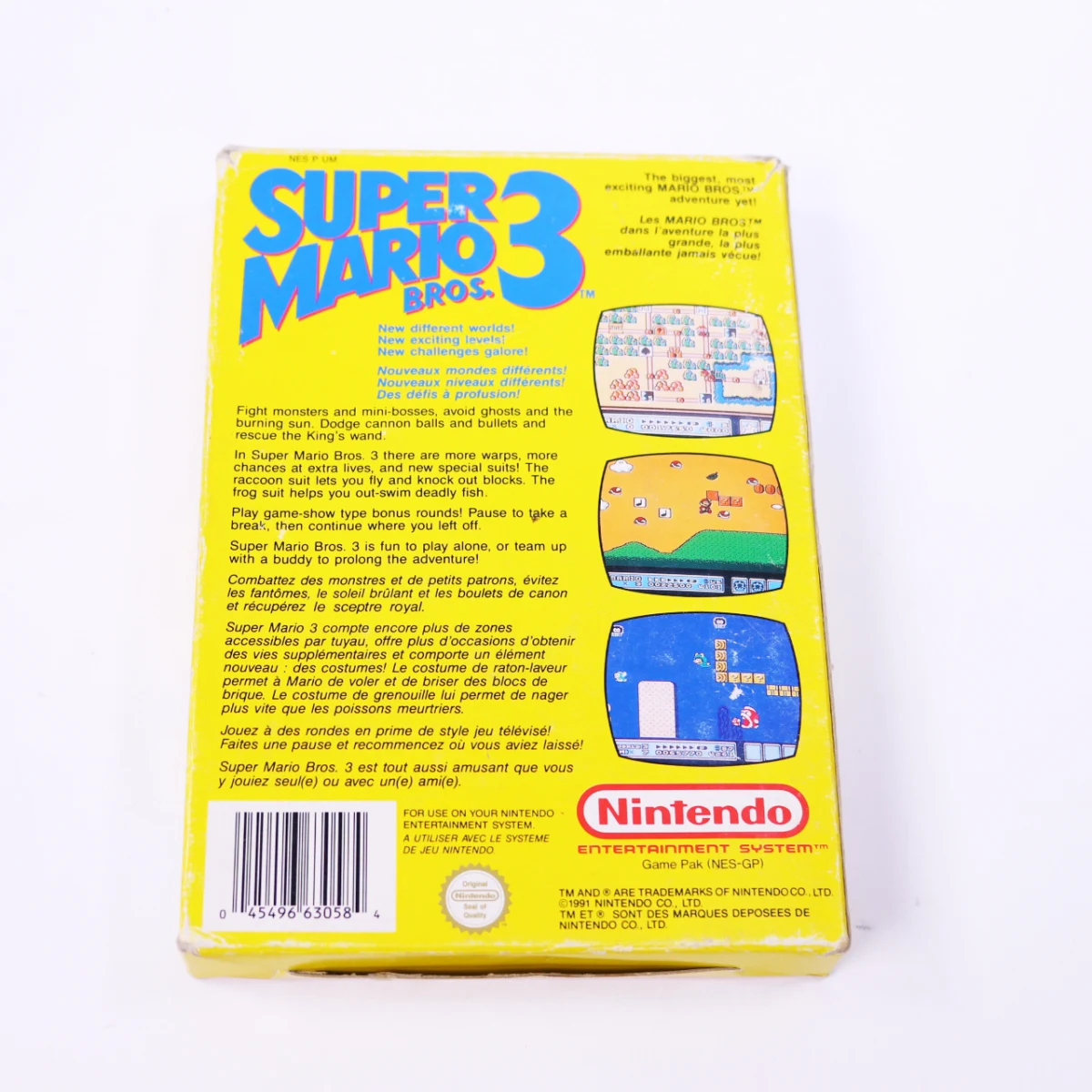 NES - Super Mario Bros 3 - Boxed CIB - productfoto 4