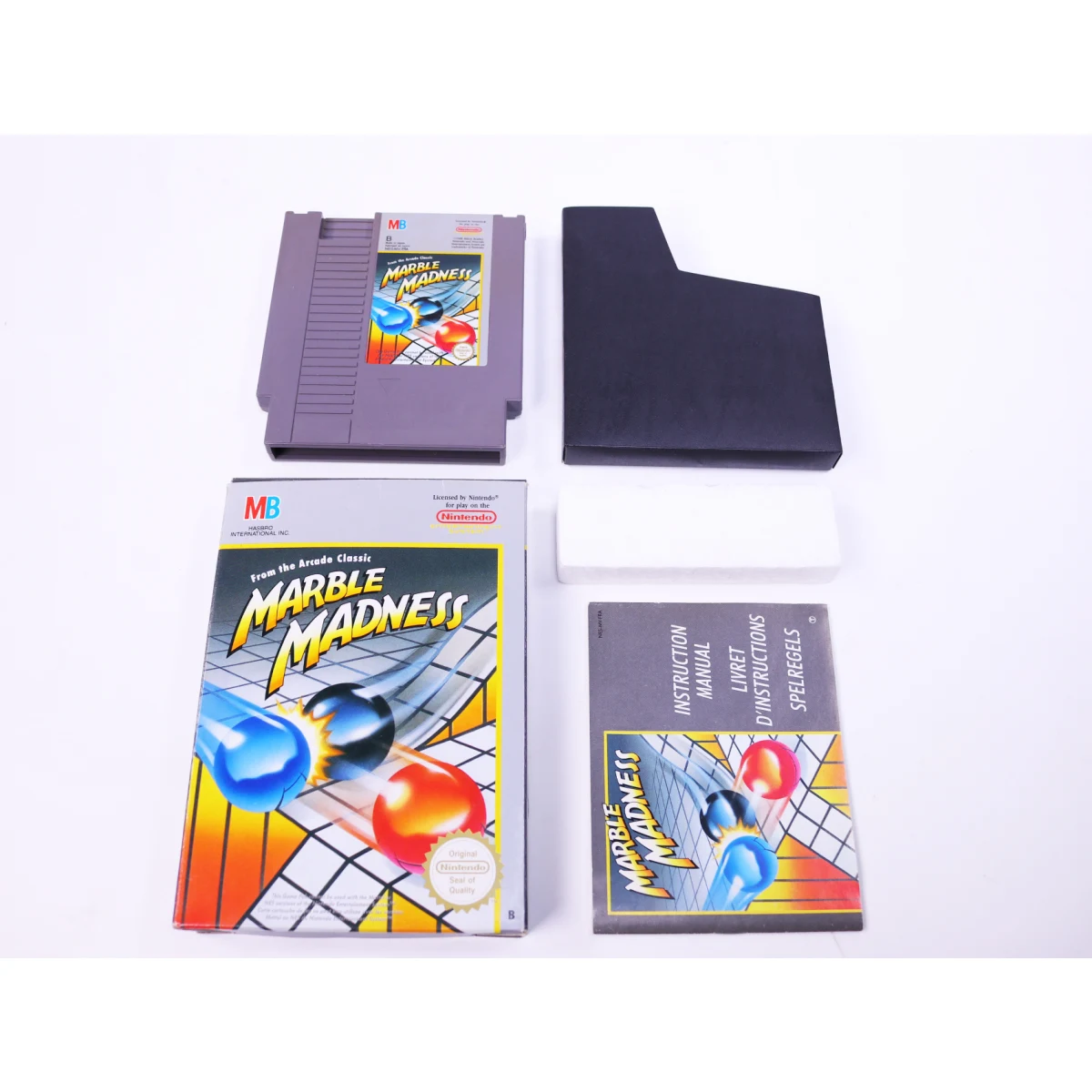 NES - Marble Madness - Boxed CIB