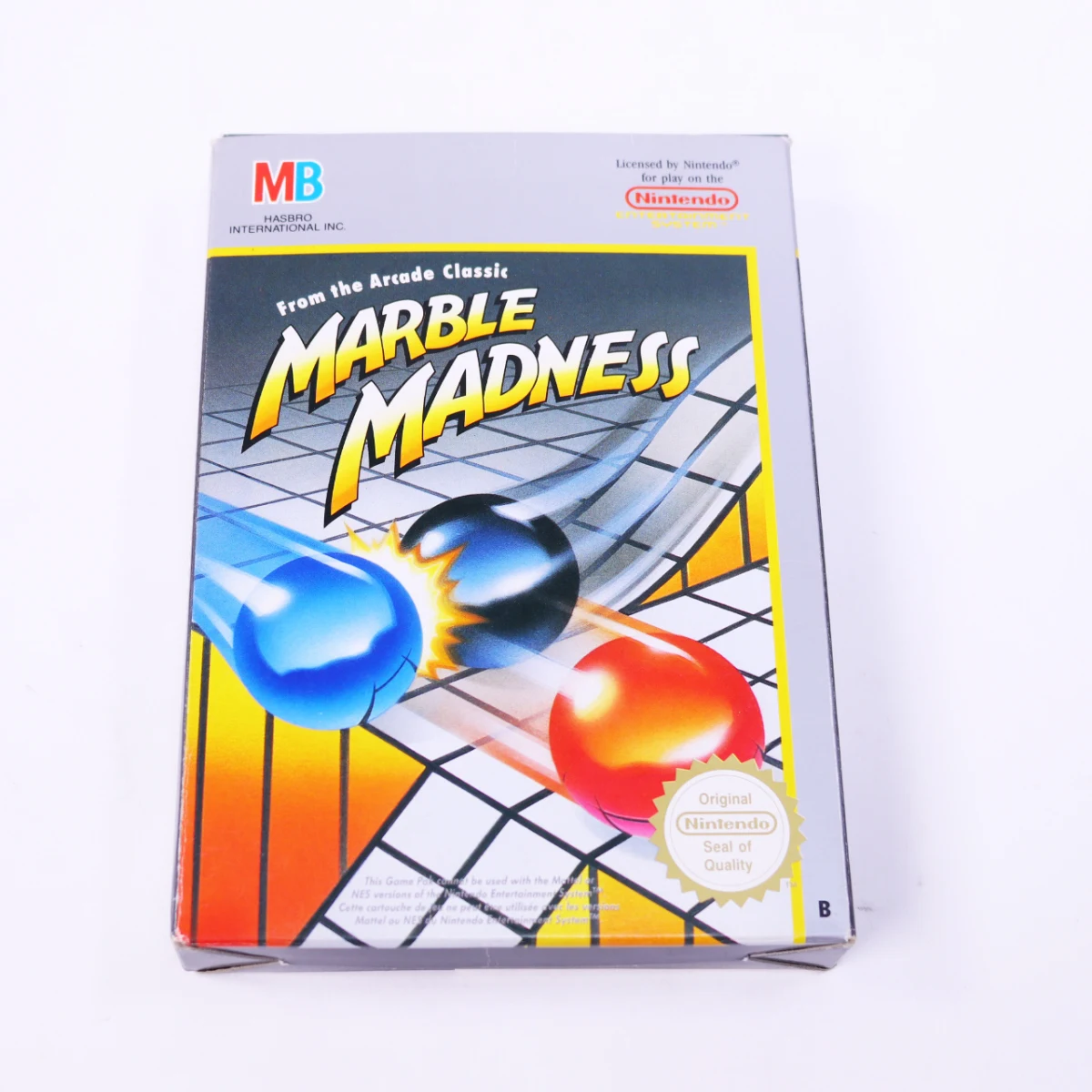 NES - Marble Madness - Boxed CIB - productfoto 3