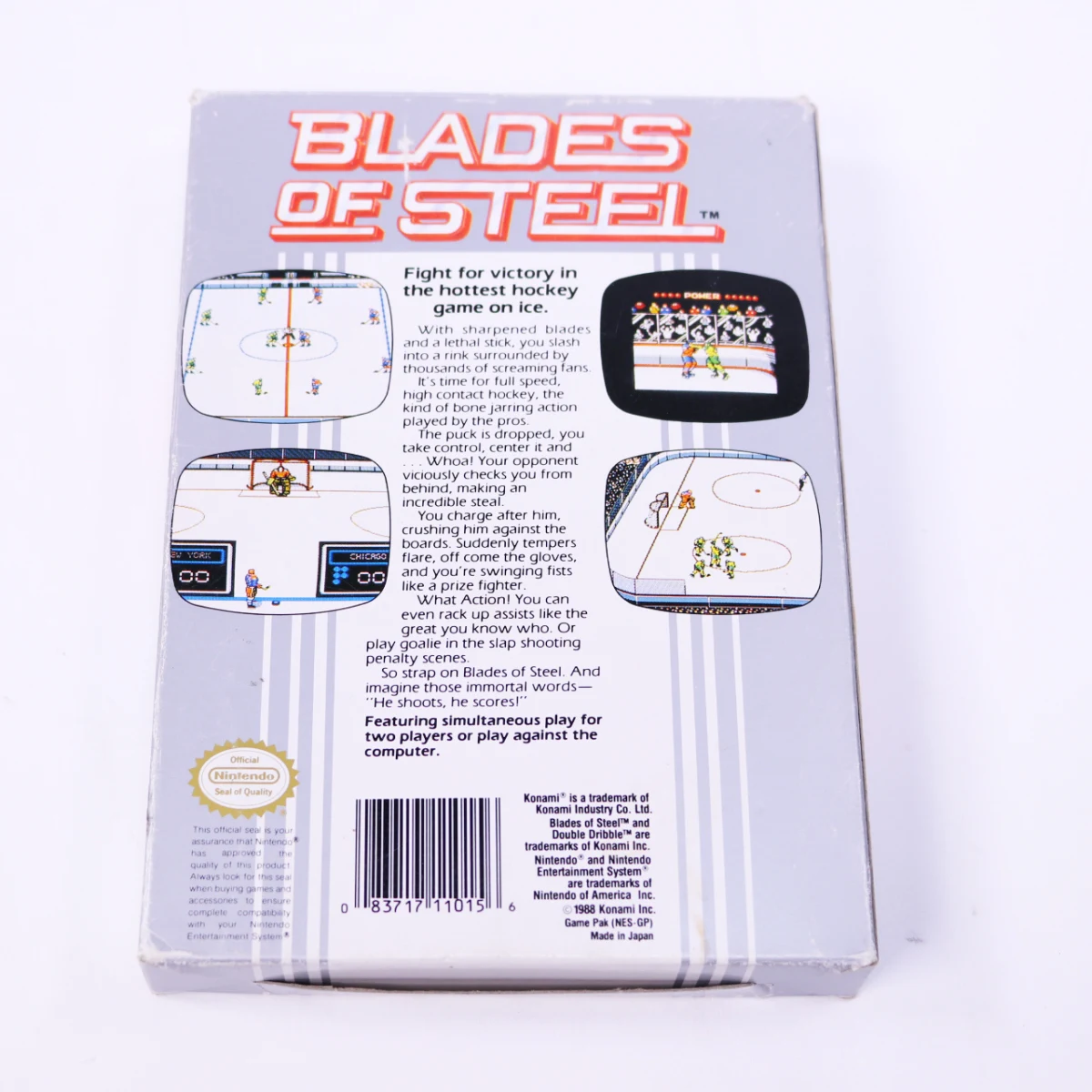 NES - Blades of Steel - Boxed - productfoto 4