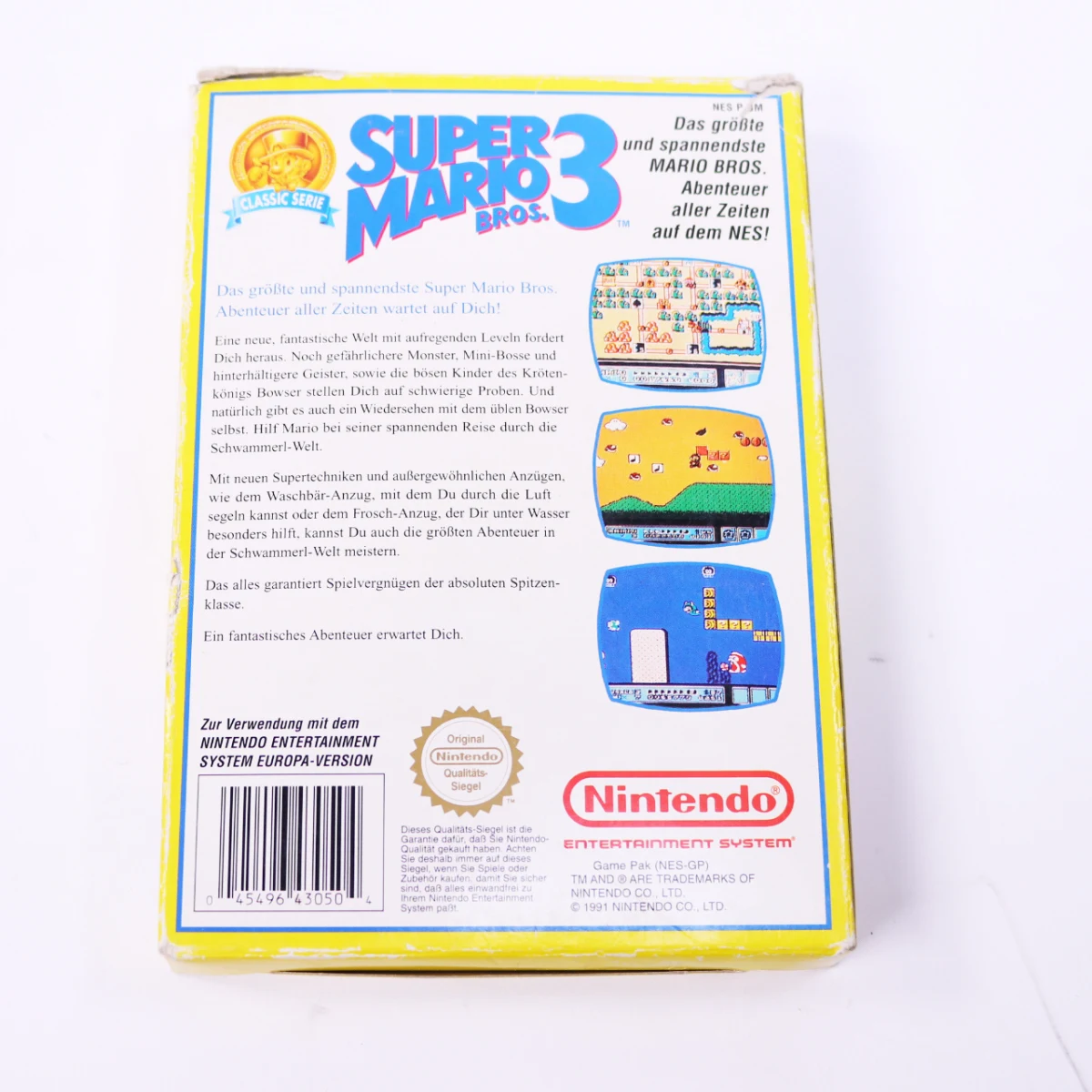 NES - Super Mario Bros 3 - Boxed - productfoto 4
