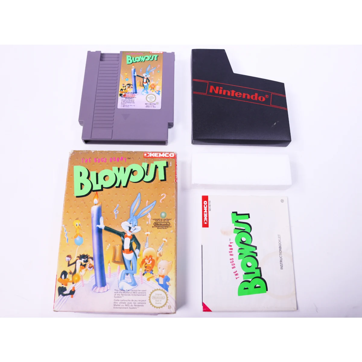 NES - the Bugs Bunny Blowout - Boxed CIB